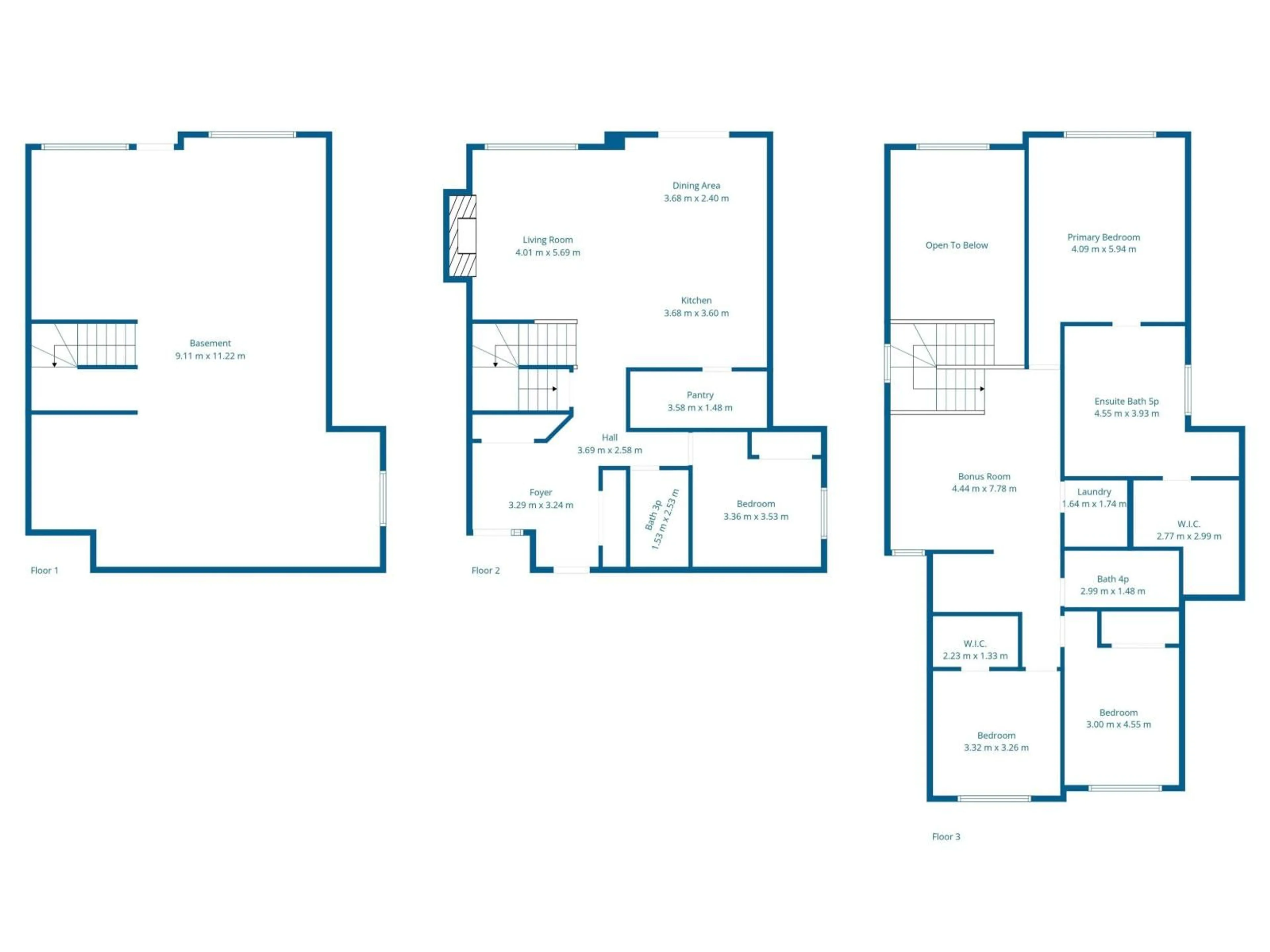 Floor plan for 83 MEADOWGROVE LN, Spruce Grove Alberta T7X0W2