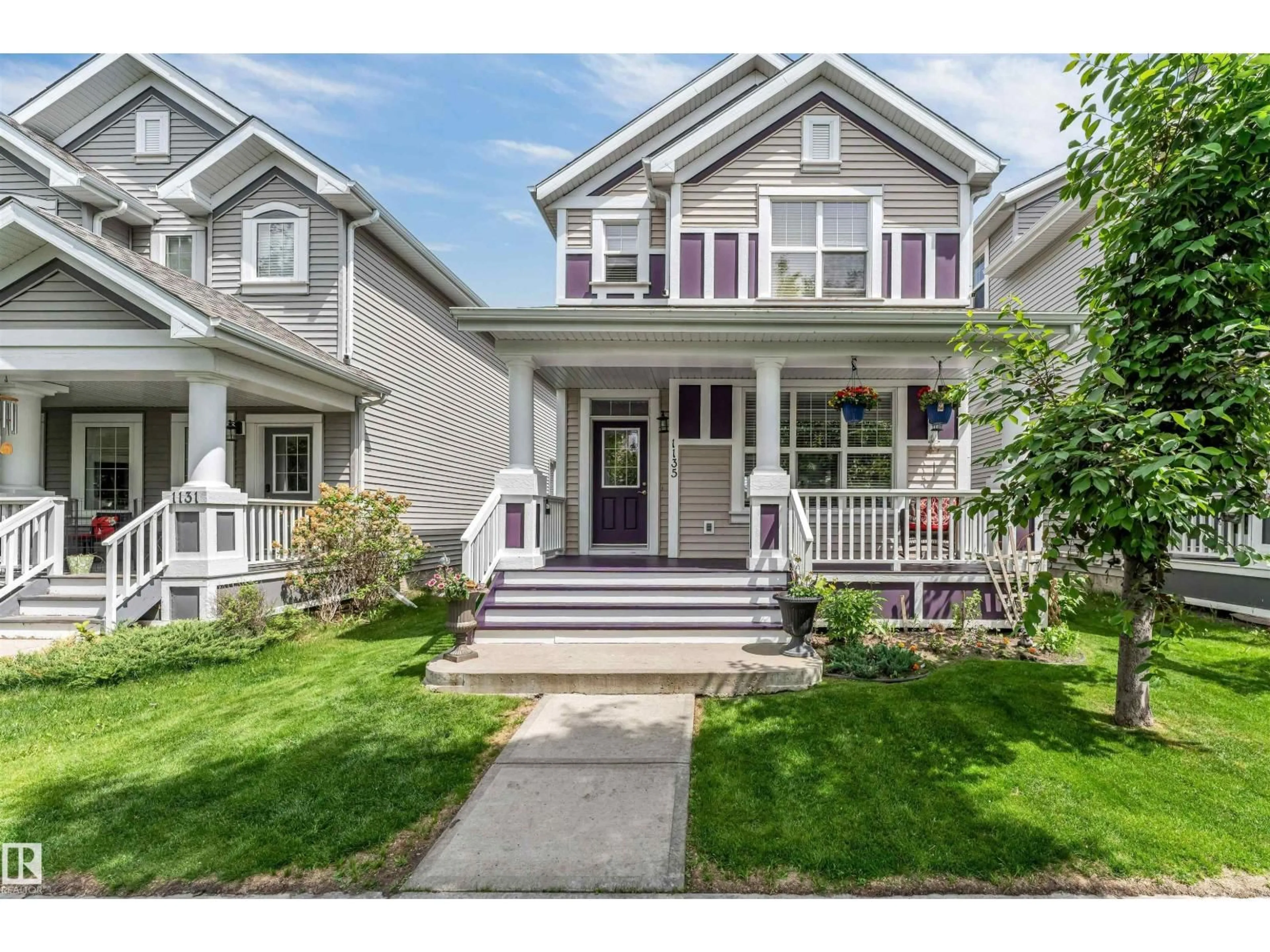 Home with vinyl exterior material, street for 1135 74 ST, Edmonton Alberta T6X0N7