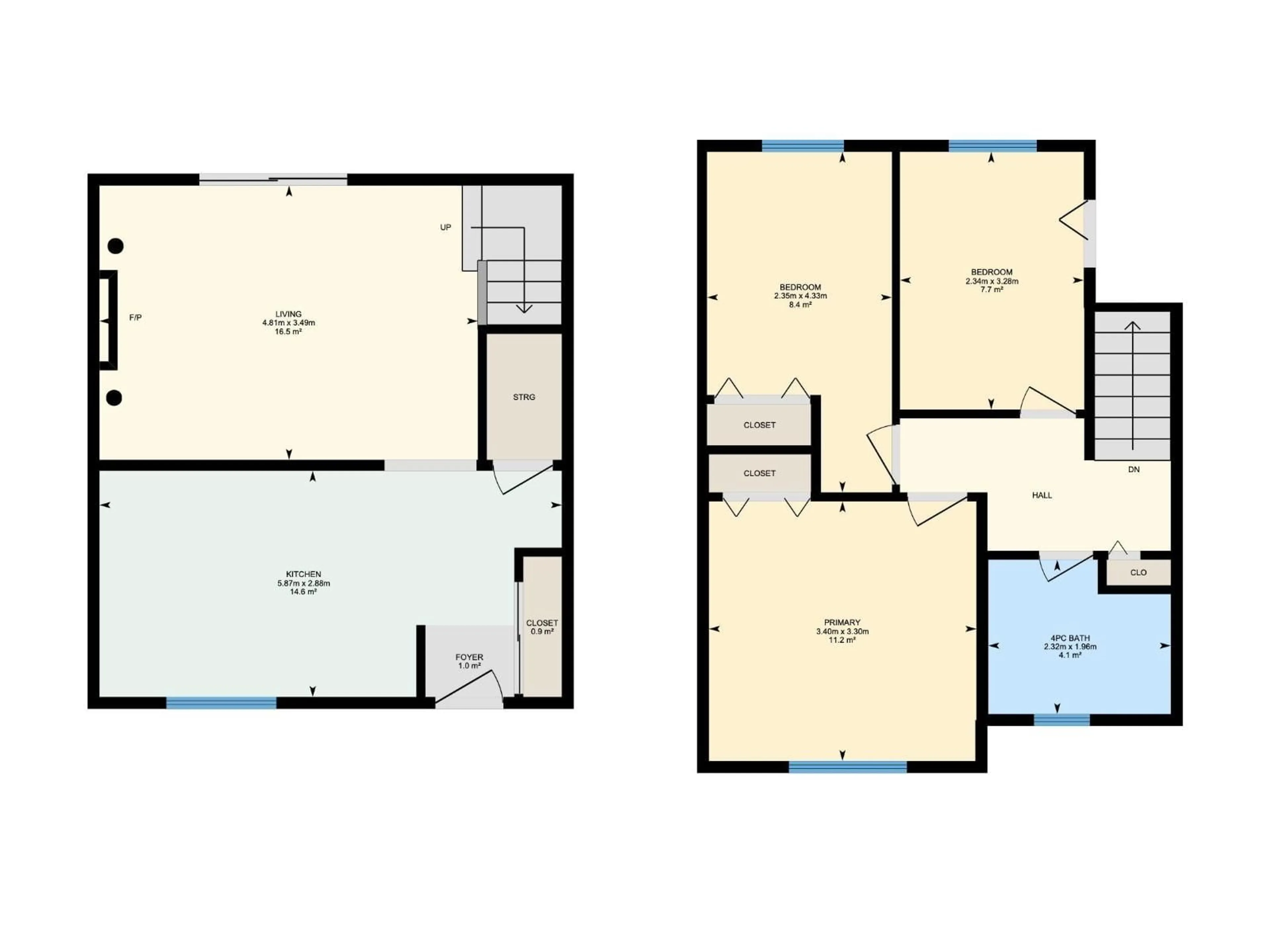 Floor plan for 747 CLAREVIEW RD, Edmonton Alberta T5A3S6