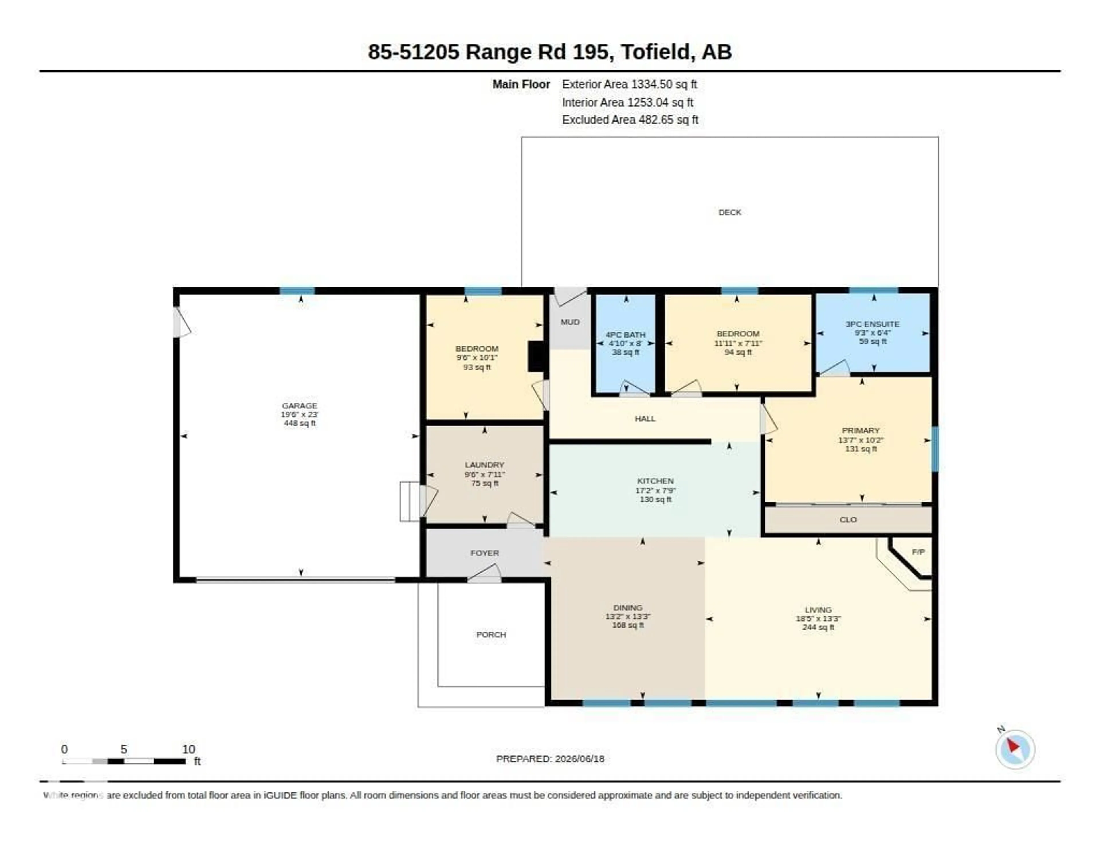 Floor plan for 85 51205 RR 195, Rural Beaver County Alberta T0B4J0