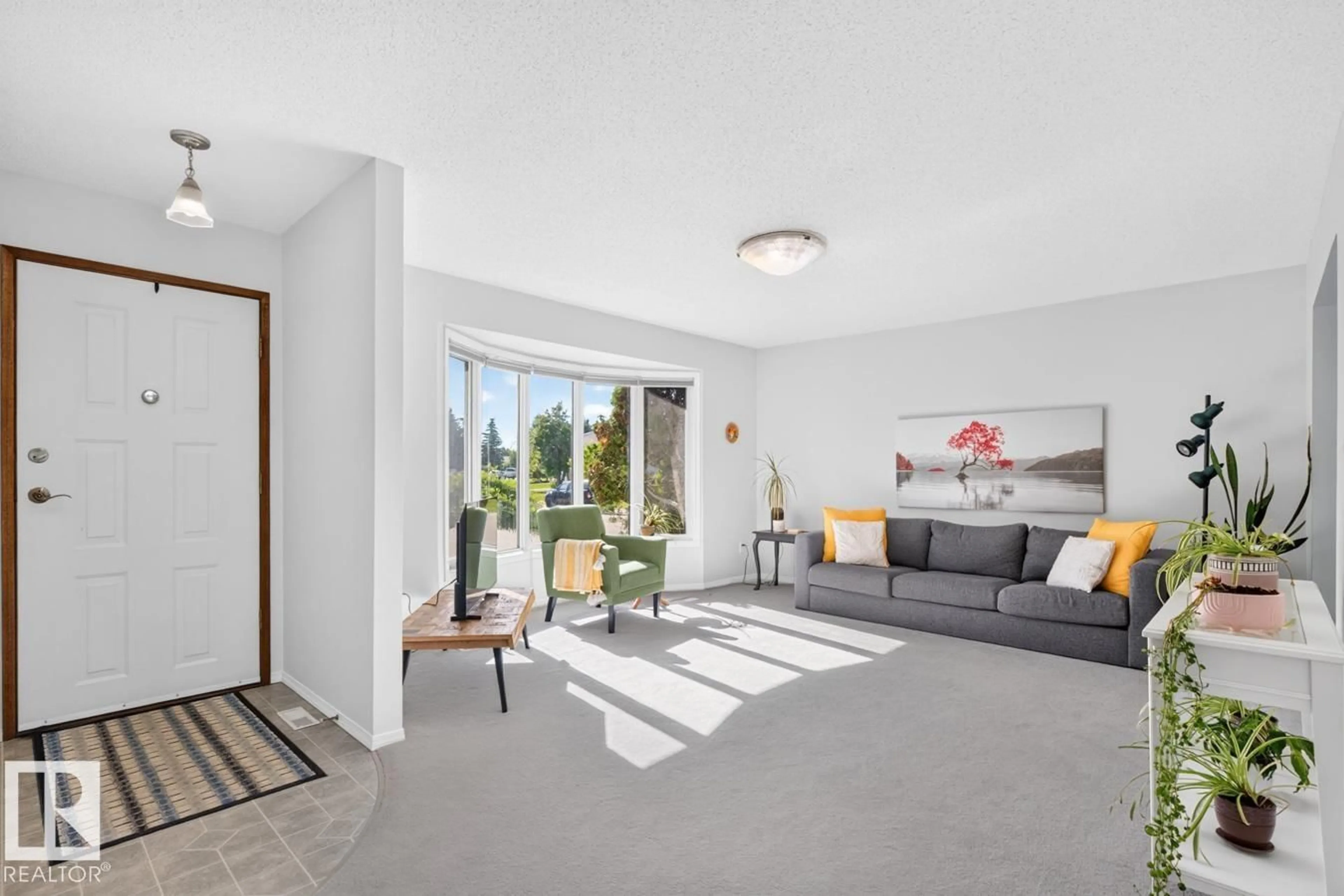 Living room with furniture, unknown for 6930 11 AV, Edmonton Alberta T6K3J5