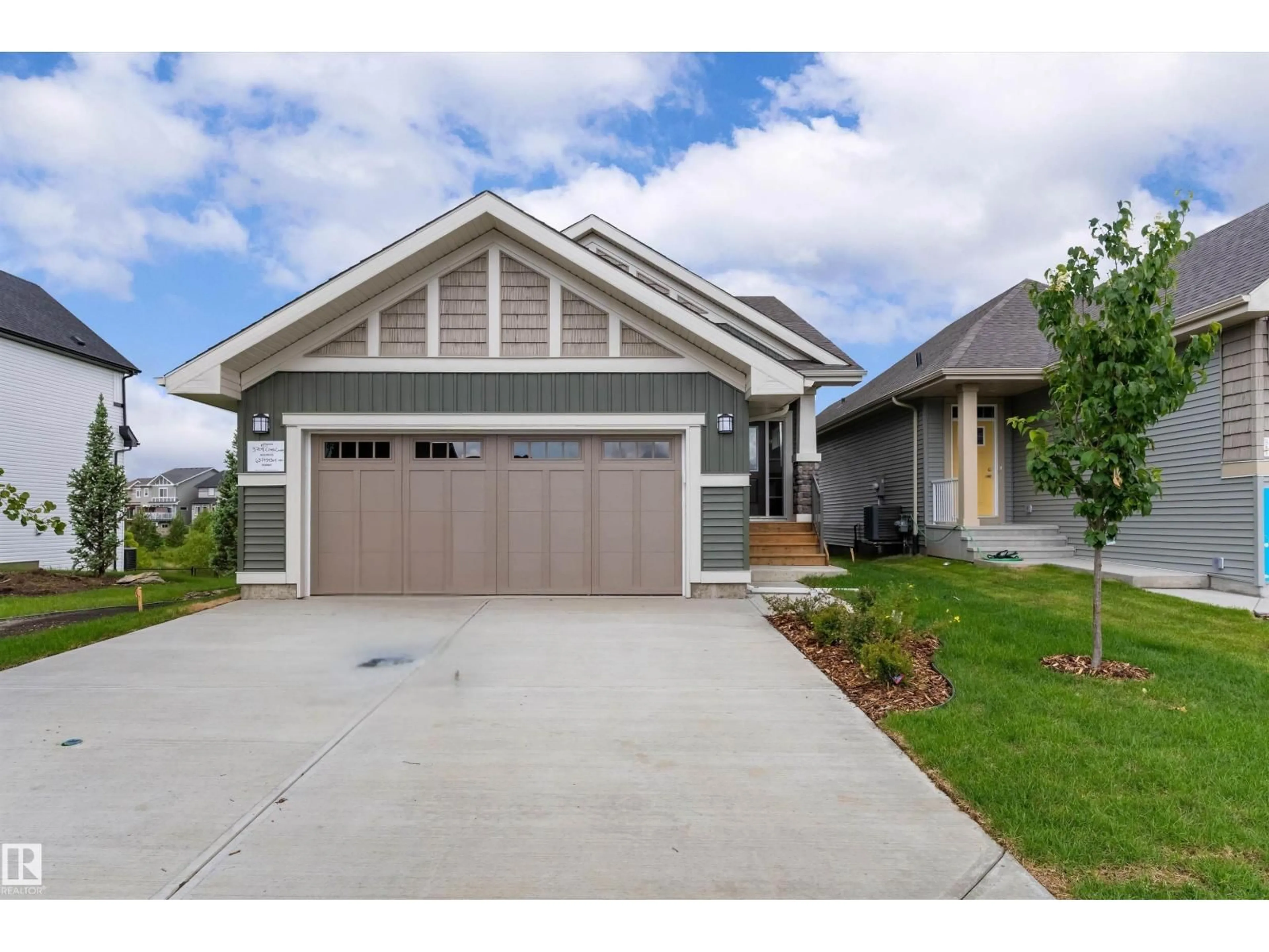 Home with vinyl exterior material, street for 3708 CROSS LANDING SW, Edmonton Alberta T6W4M8