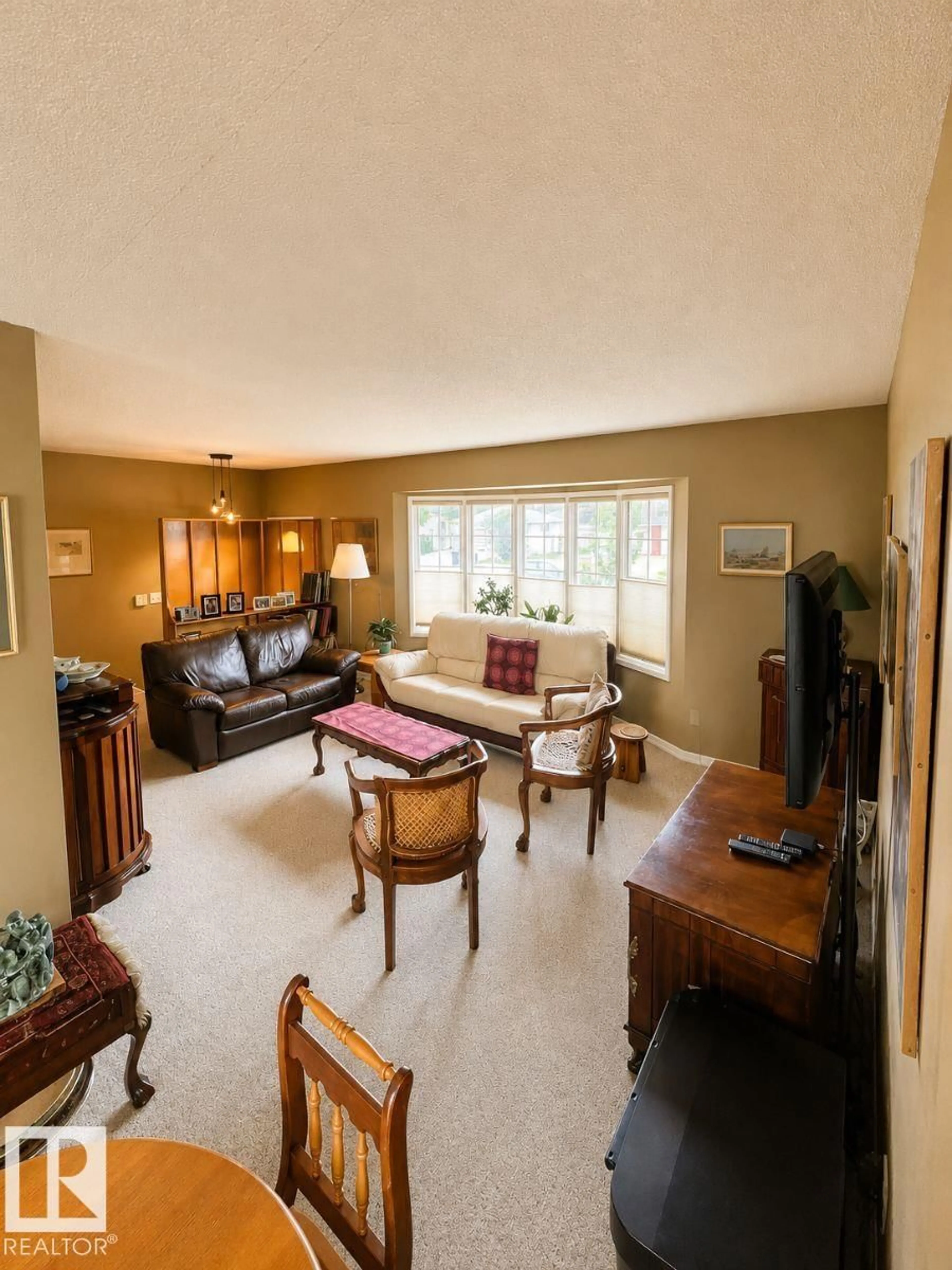 Living room with furniture, unknown for 11015 144 ST, Edmonton Alberta T5N2W4