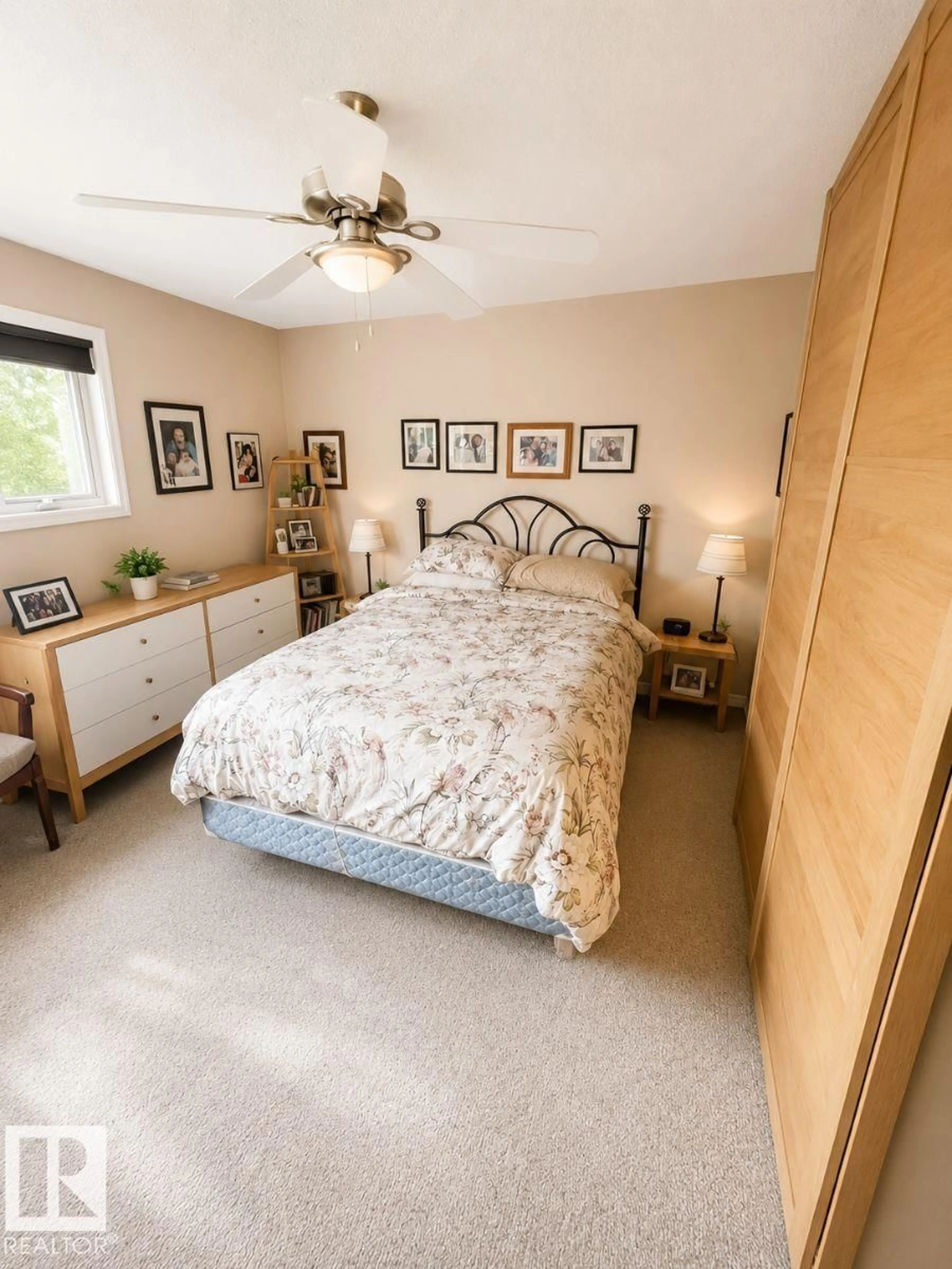 Bedroom with bed, unknown for 11015 144 ST, Edmonton Alberta T5N2W4