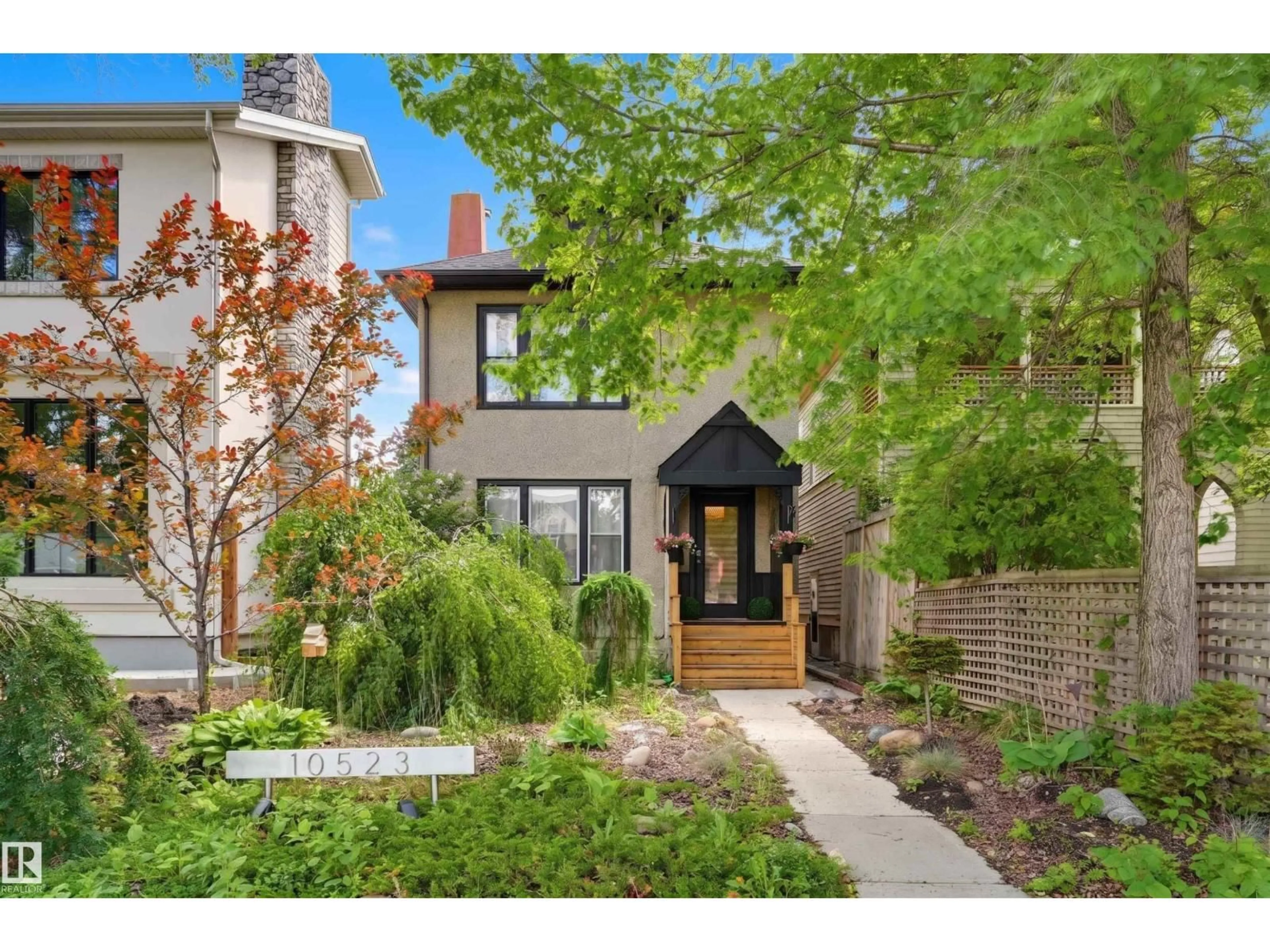 Home with brick exterior material, street for 10523 127 ST, Edmonton Alberta T5N1V8