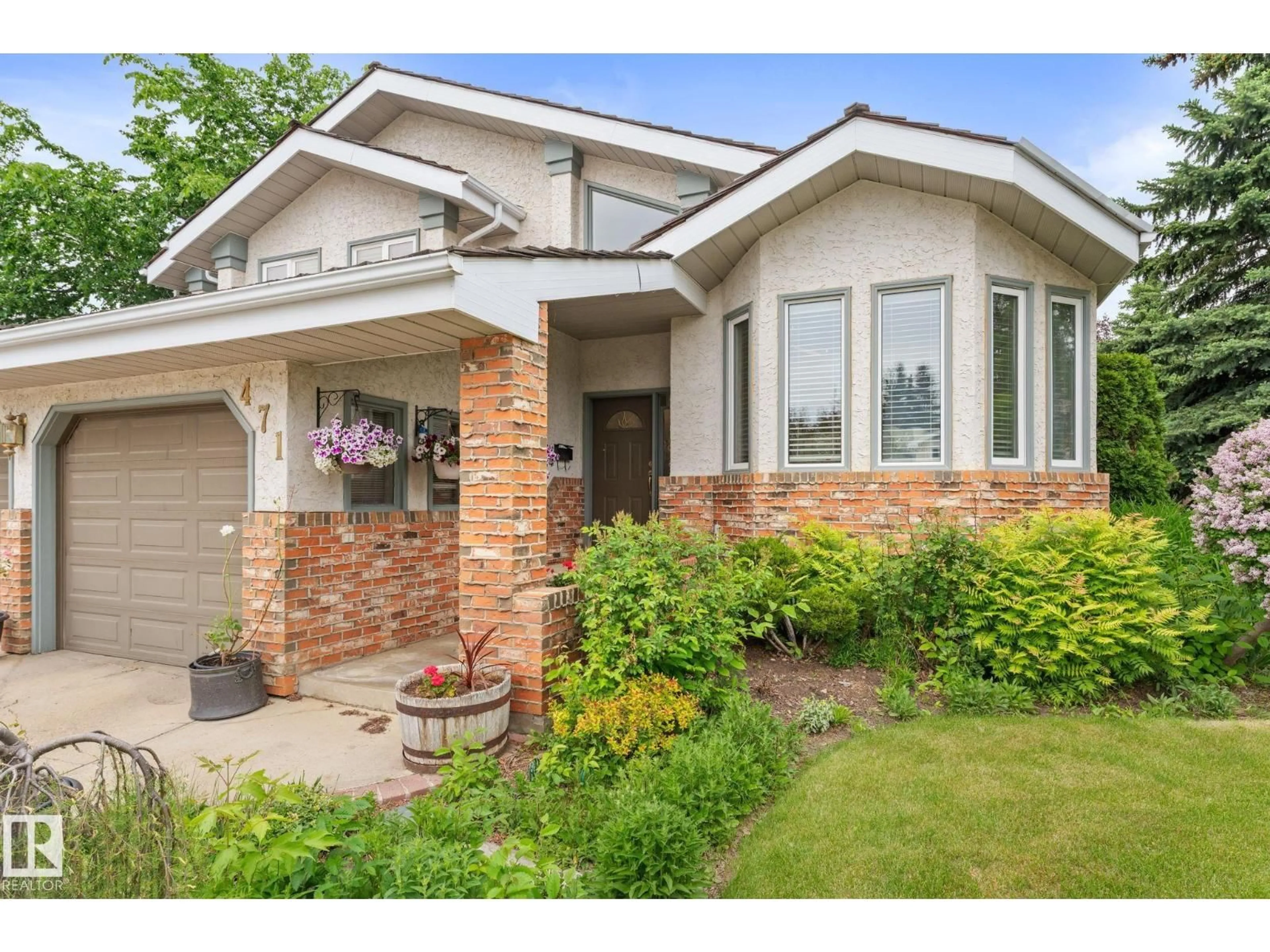 Home with brick exterior material, street for 471 RONNING ST, Edmonton Alberta T6R1Z2