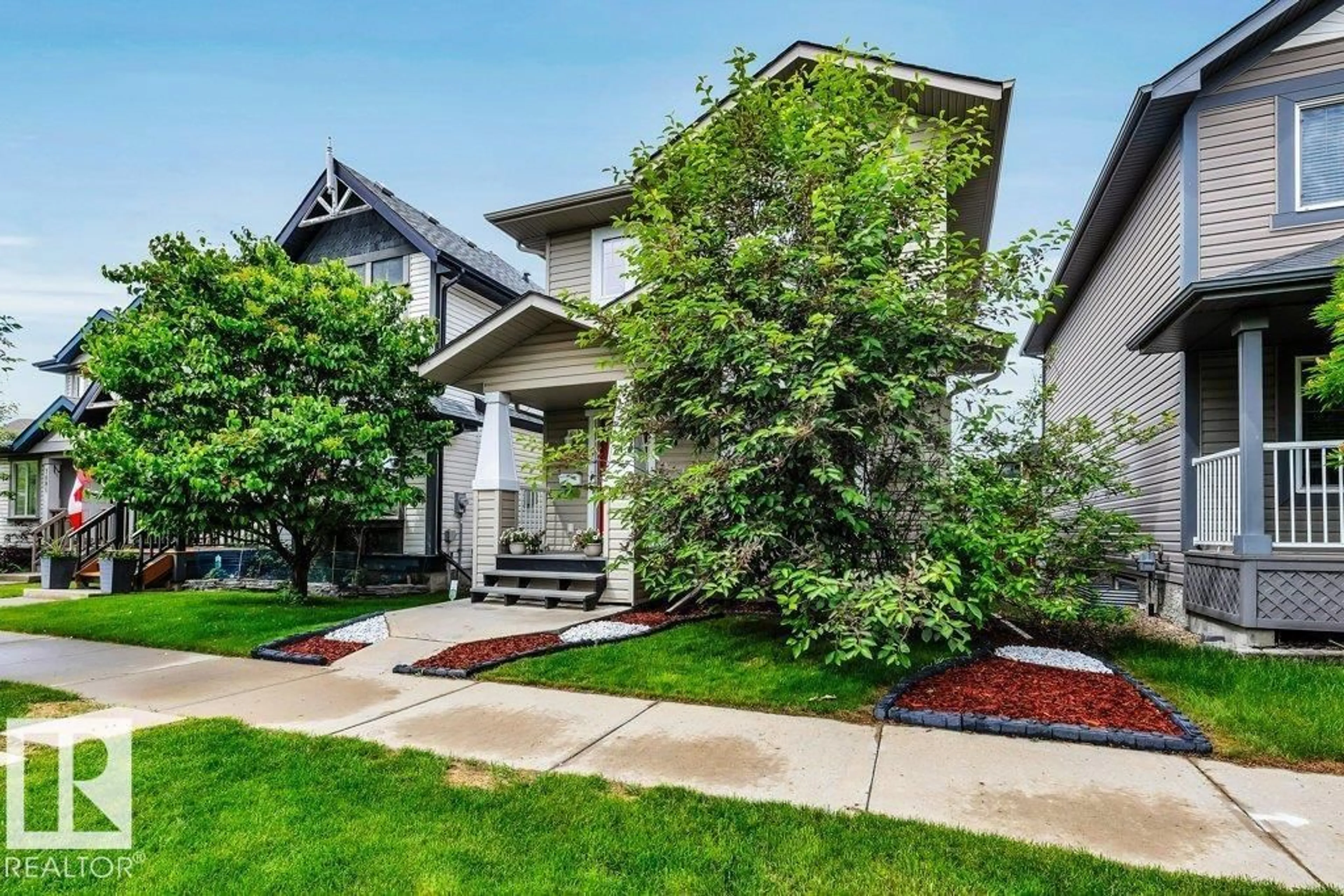Home with brick exterior material, street for 7685 SCHMID CR, Edmonton Alberta T6R0K7