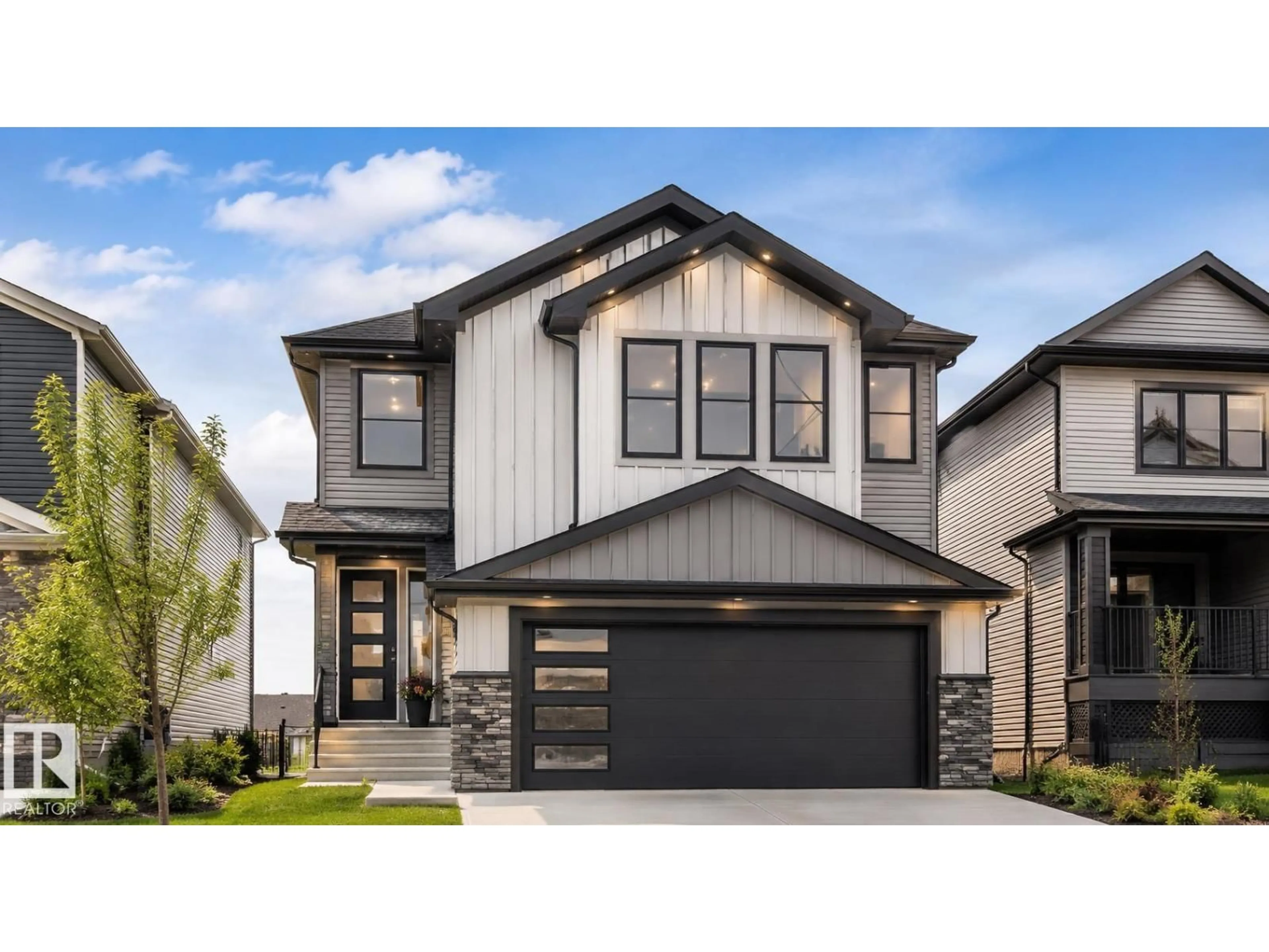 Home with vinyl exterior material, street for 369 LINDEN LOOP, Leduc Alberta T9E1T2