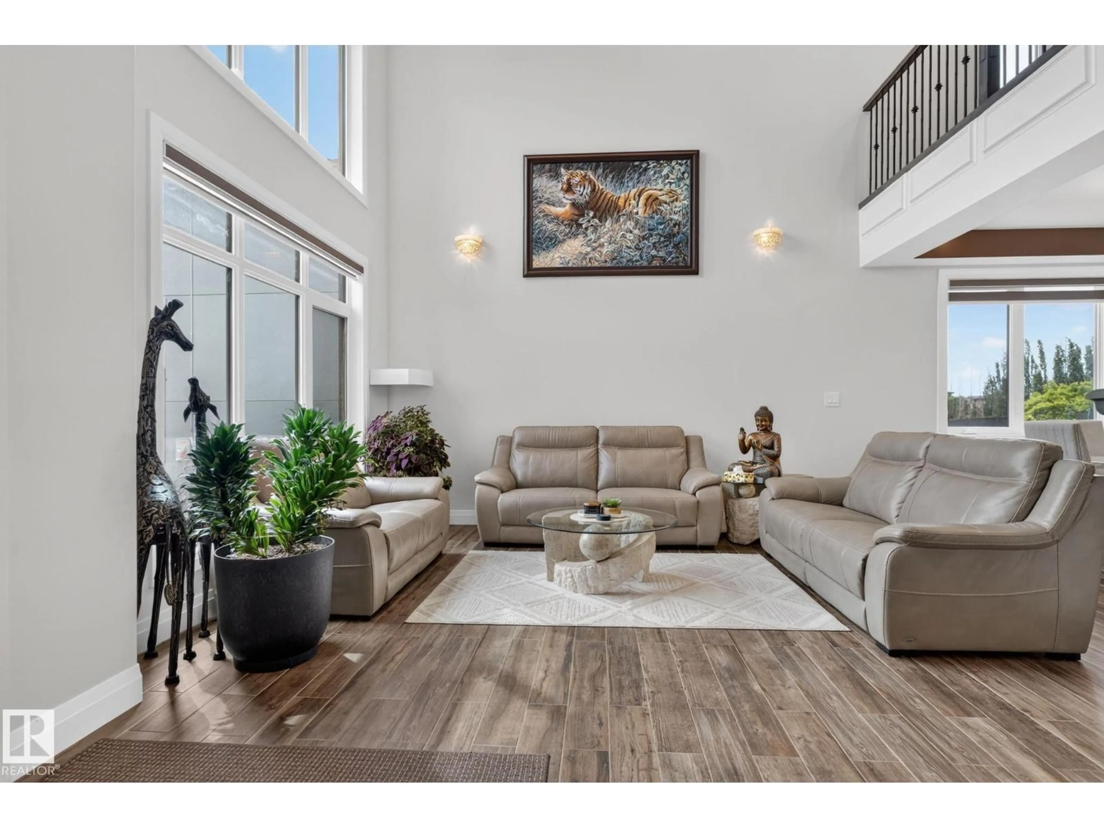 Living room with furniture, unknown for NE - 5928 30 ST, Rural Leduc County Alberta T4X0X9