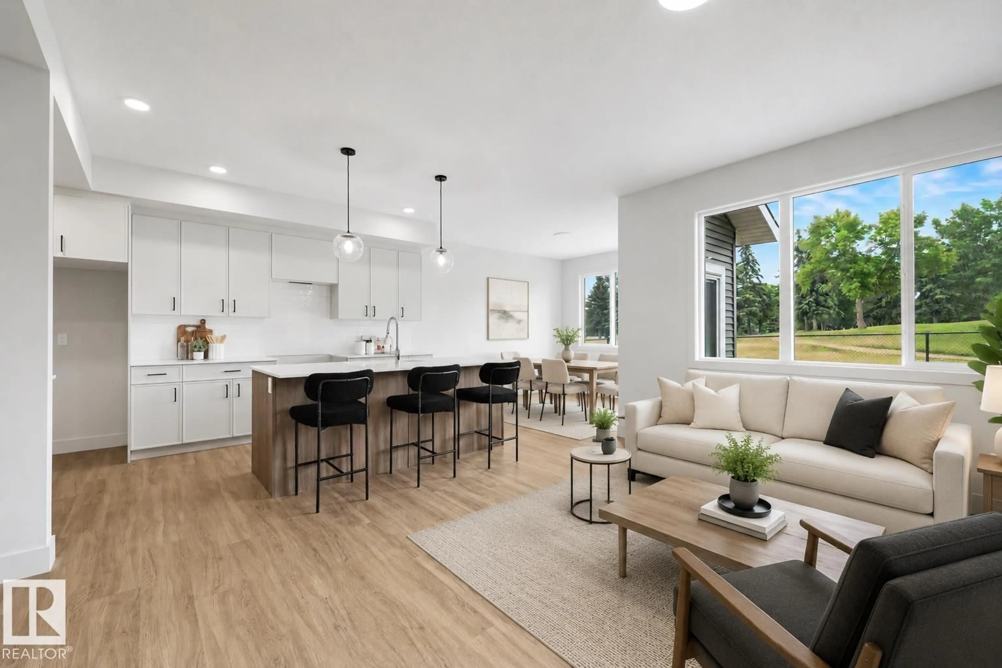 Open concept kitchen, unknown for 24 GRAYSON GR, Stony Plain Alberta T7Z0A0