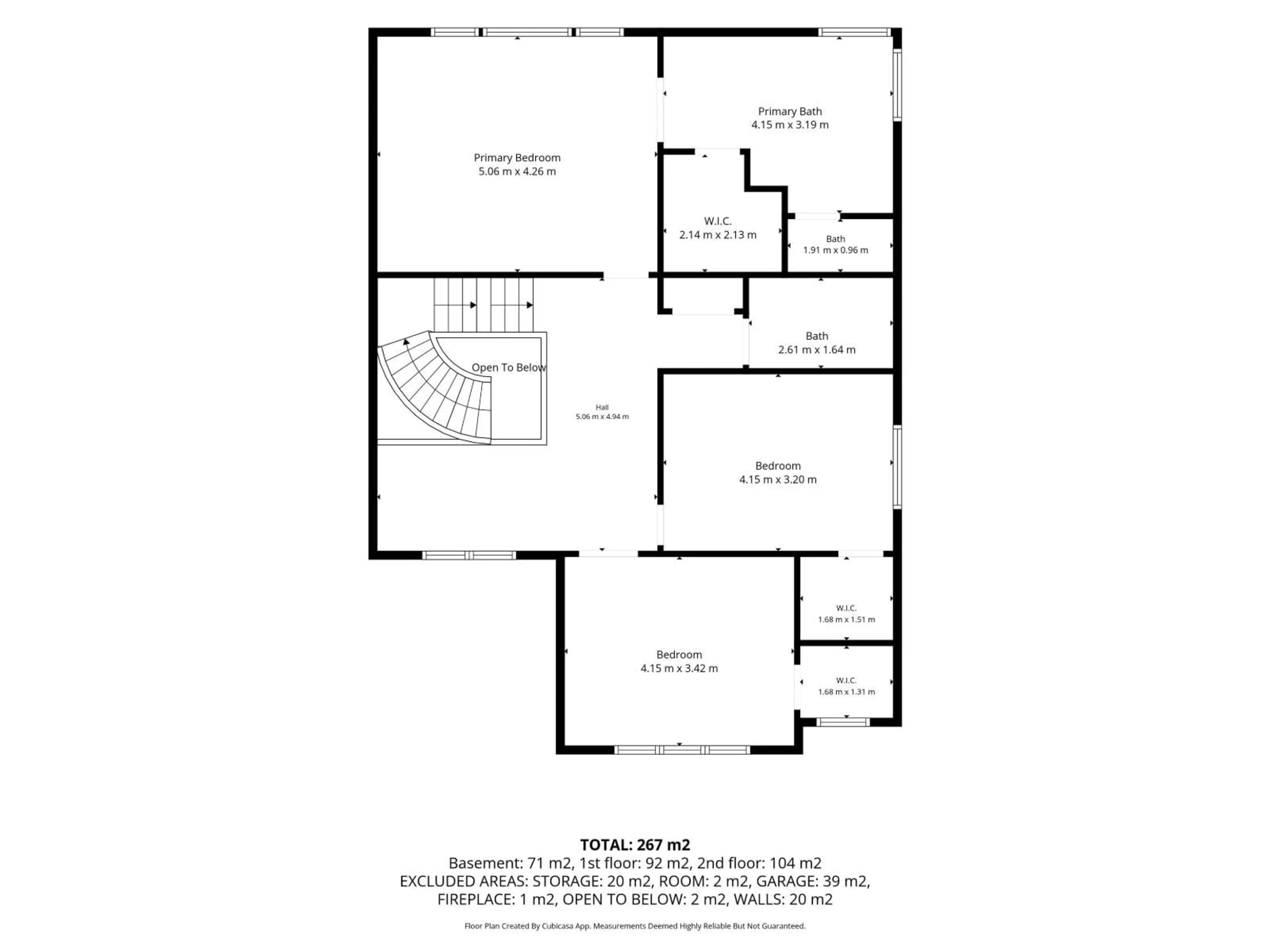 Floor plan for SW - 205 SHEPPARD CO, Edmonton Alberta T6X1B3