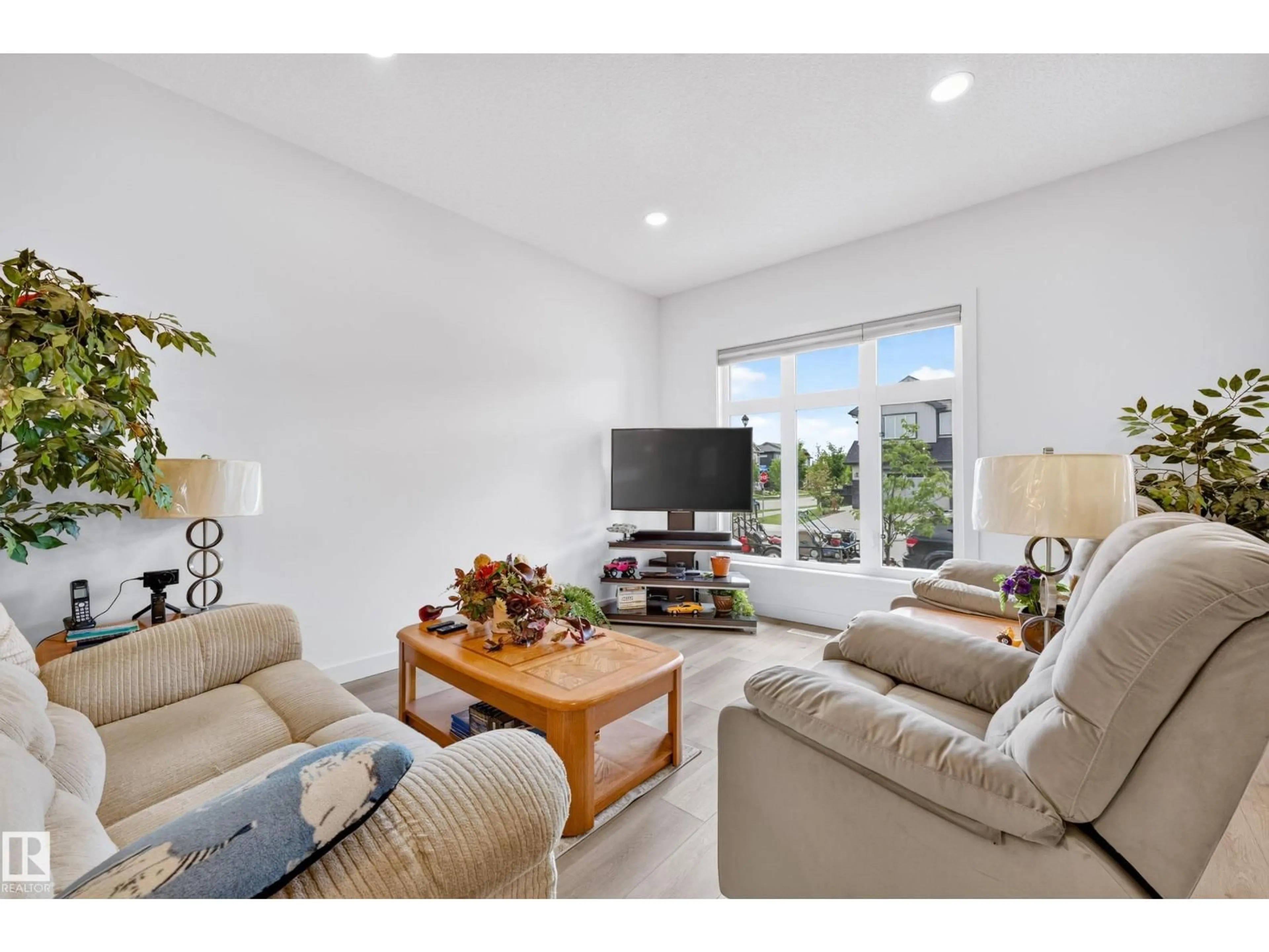 Living room with furniture, unknown for 104 KIDD CR, Leduc Alberta T9E1N6
