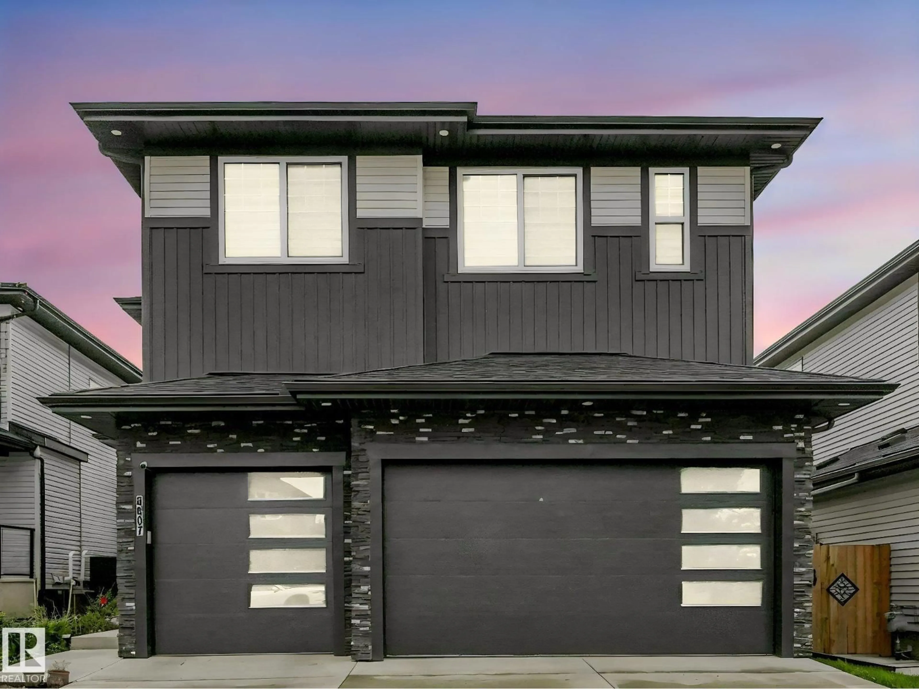 Home with vinyl exterior material, street for 6607 53 AV, Beaumont Alberta T4X2A3