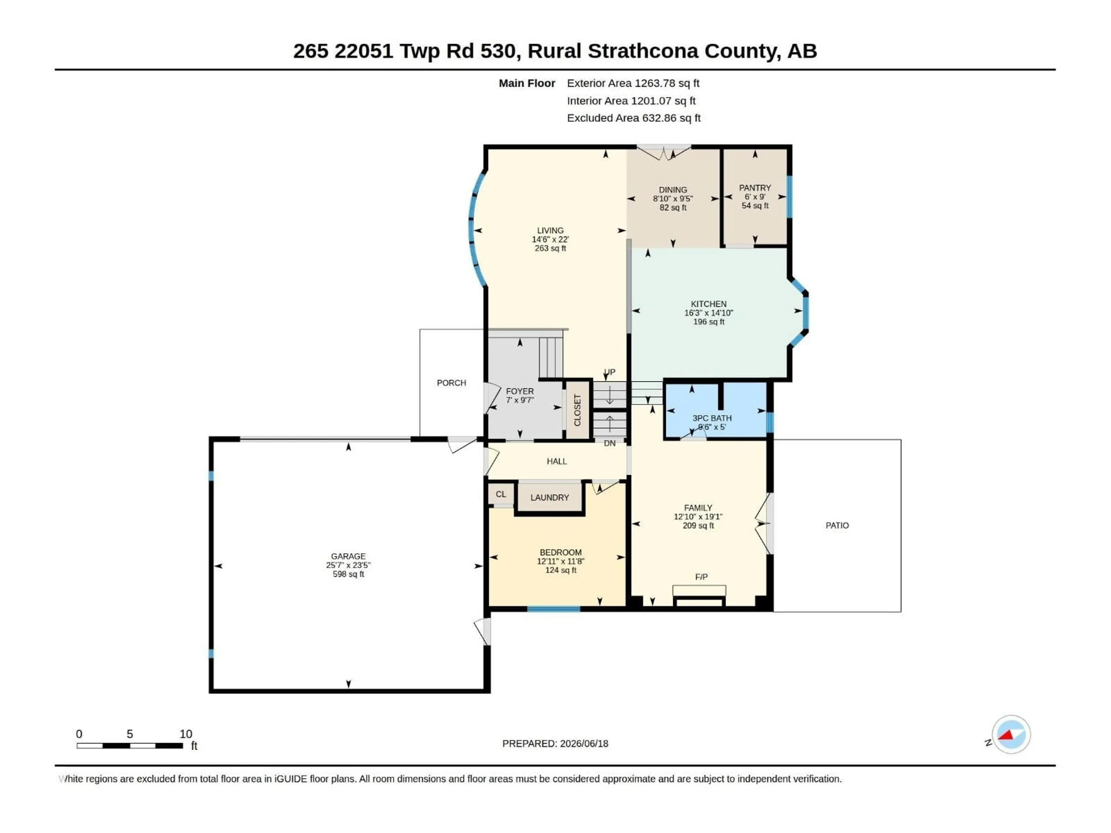 Floor plan for 265 TWP ROAD 530, Rural Strathcona County Alberta T8E2C5