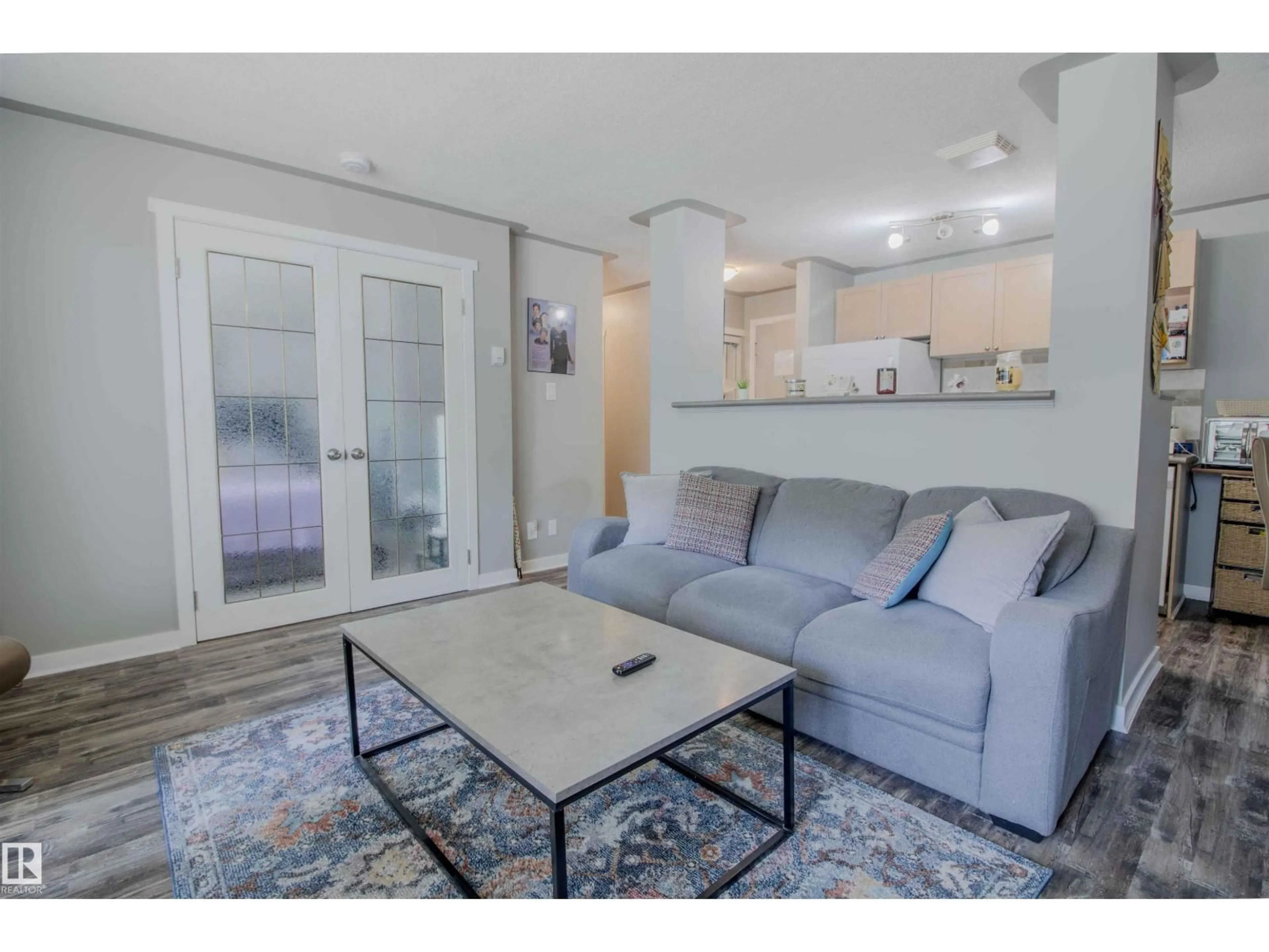 Living room with furniture, unknown for 11010 - 27 124 ST, Edmonton Alberta T5M0J3