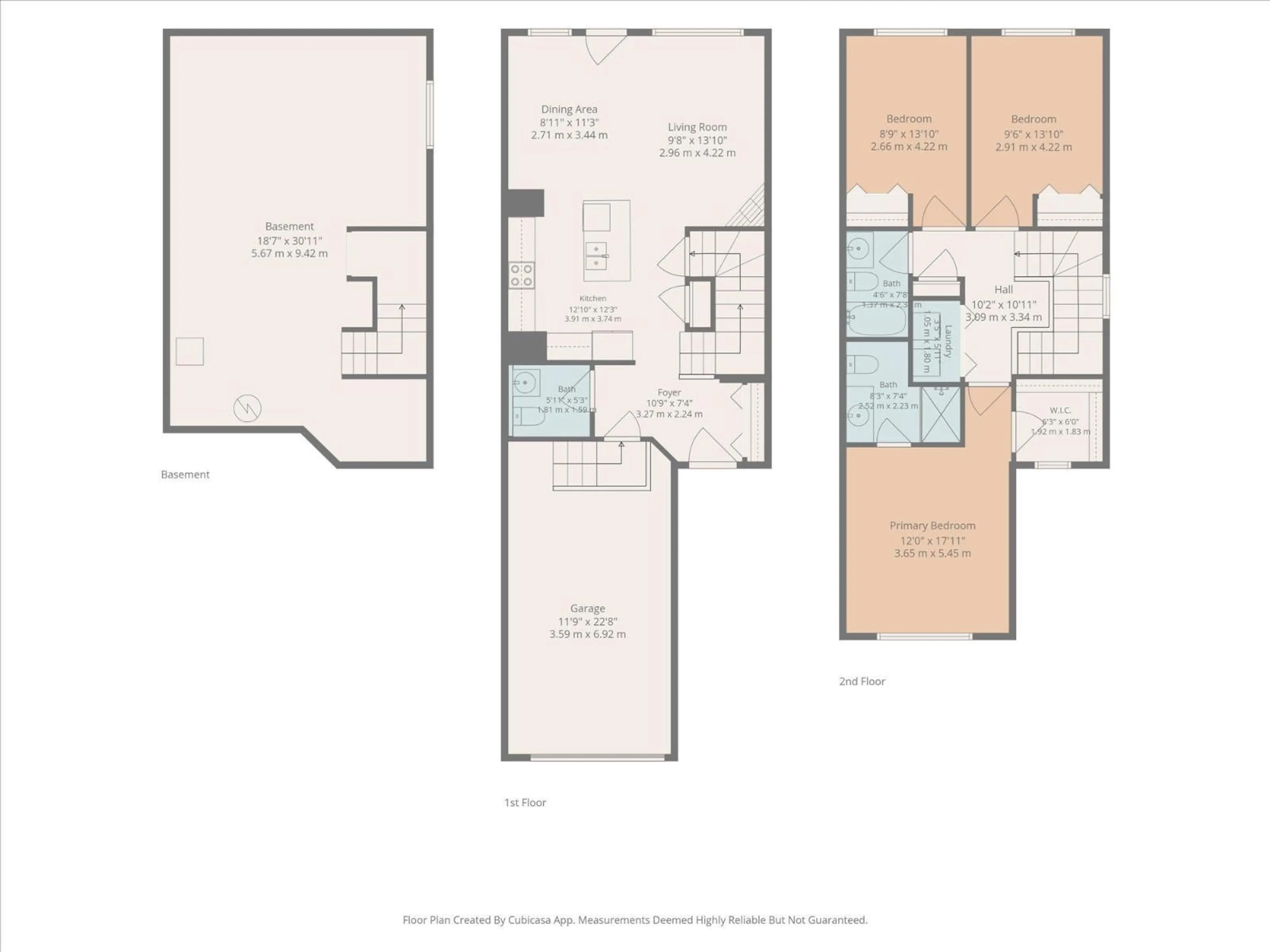 Floor plan for 21 HARTWICK CT, Spruce Grove Alberta T7X0K2