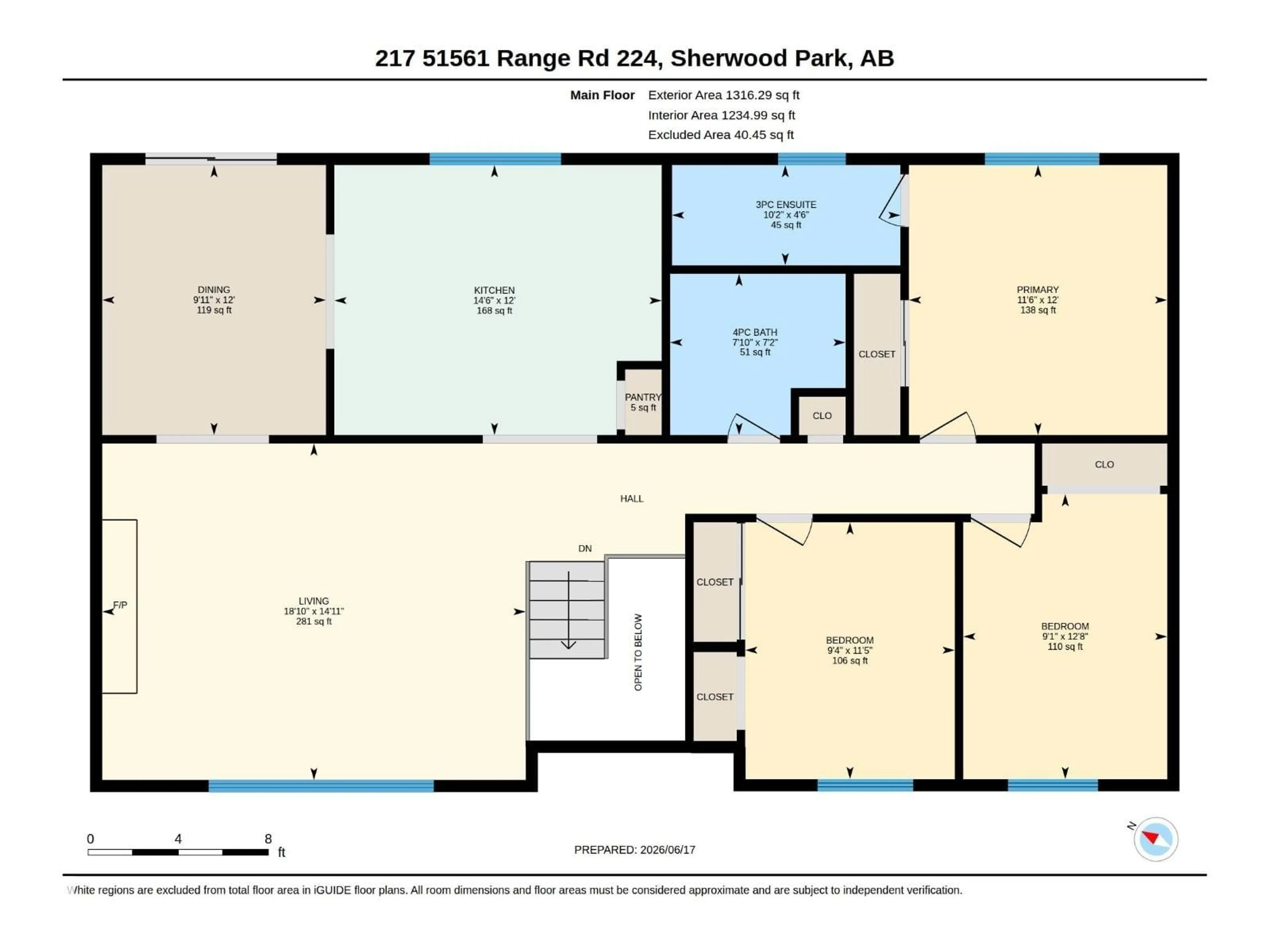 Floor plan for 51561 - 217 RGE ROAD 224, Rural Strathcona County Alberta T8C1H5
