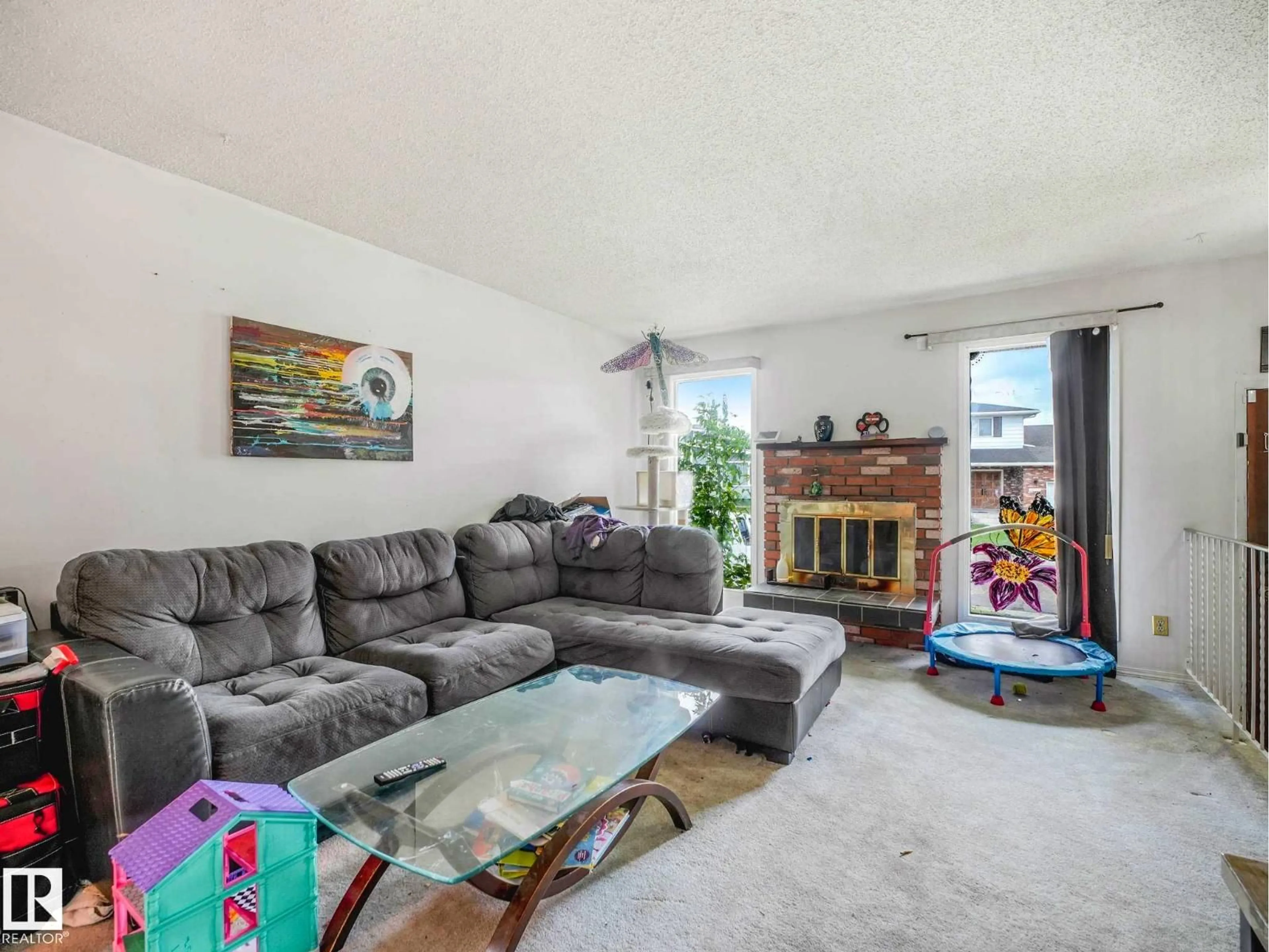 Living room with furniture, unknown for 16215 114 ST, Edmonton Alberta T5X2L9