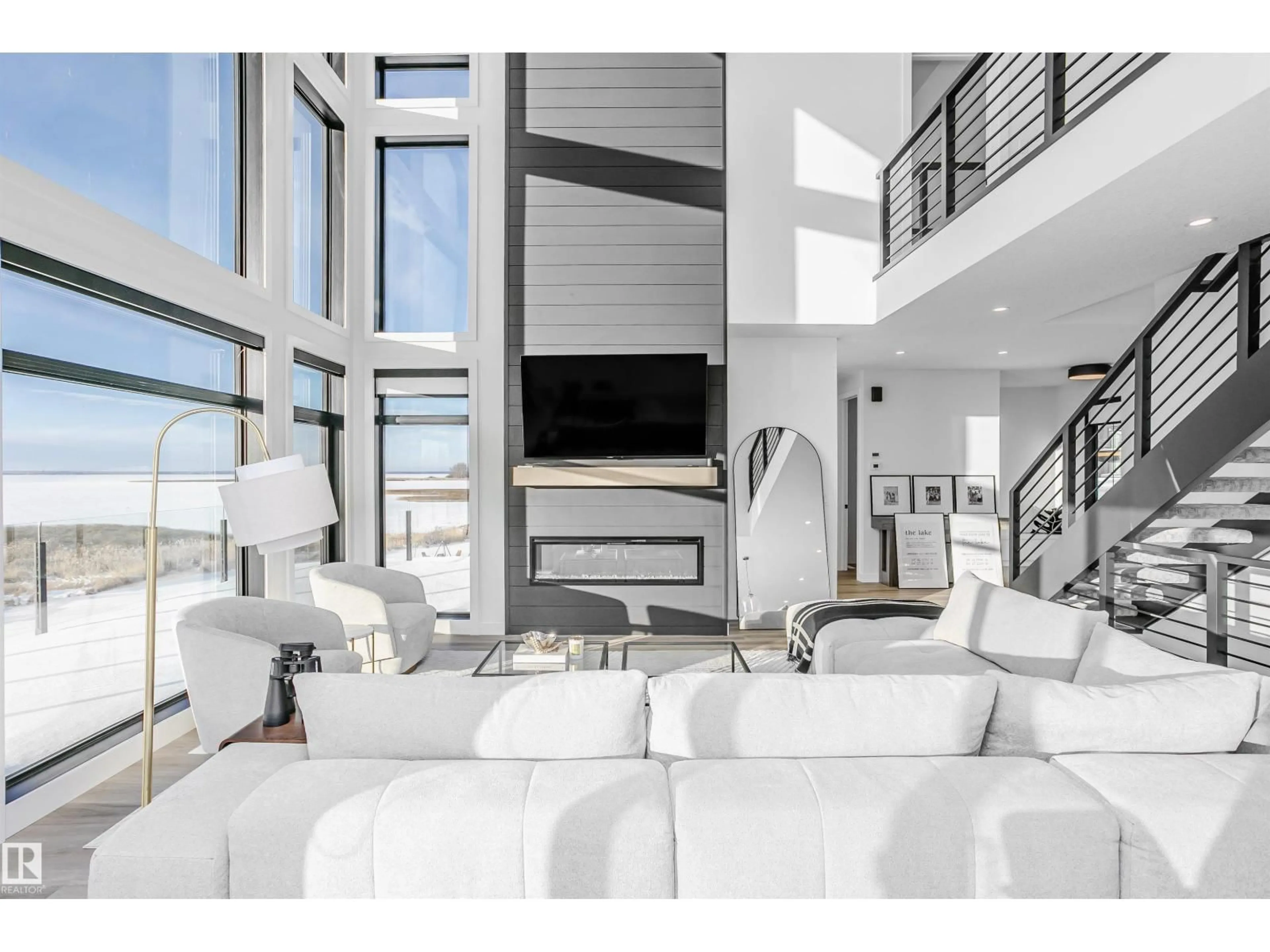 Home theater for STE. - 7 ANNE TR, Rural Lac Ste. Anne County Alberta T0E1A1