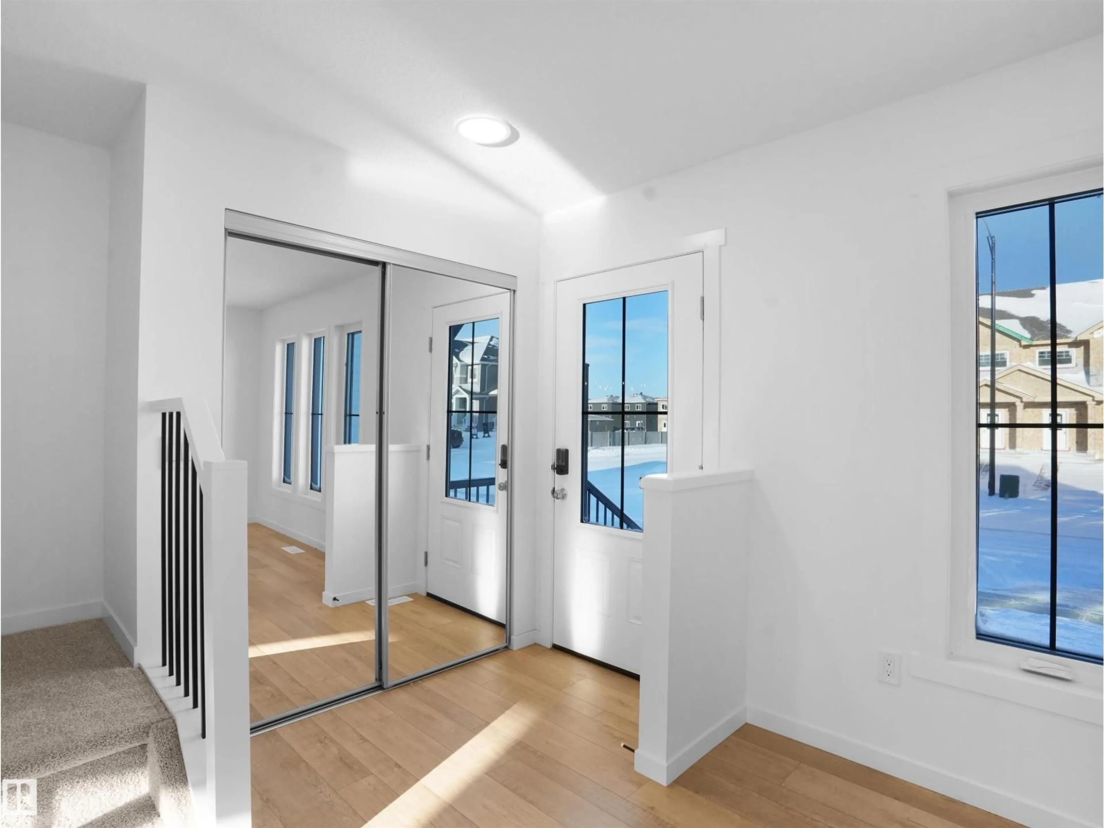 Indoor foyer for #4 - 18640 18 AV, Edmonton Alberta T6M3N4