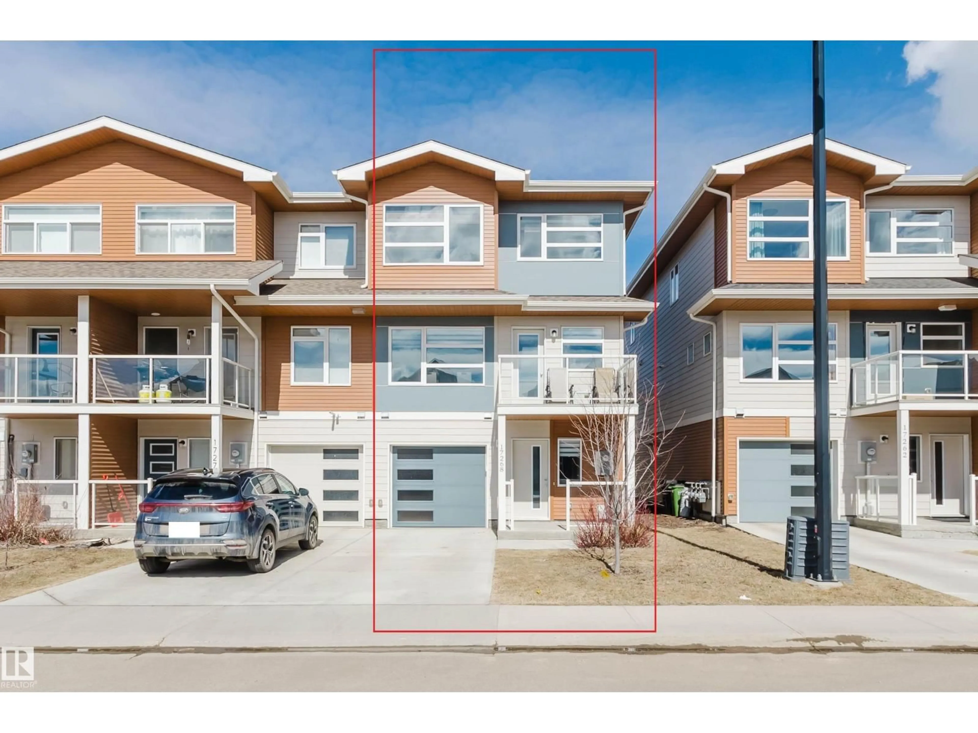 Home with brick exterior material, street for SW - 17268 9B AV, Edmonton Alberta T6W3V5