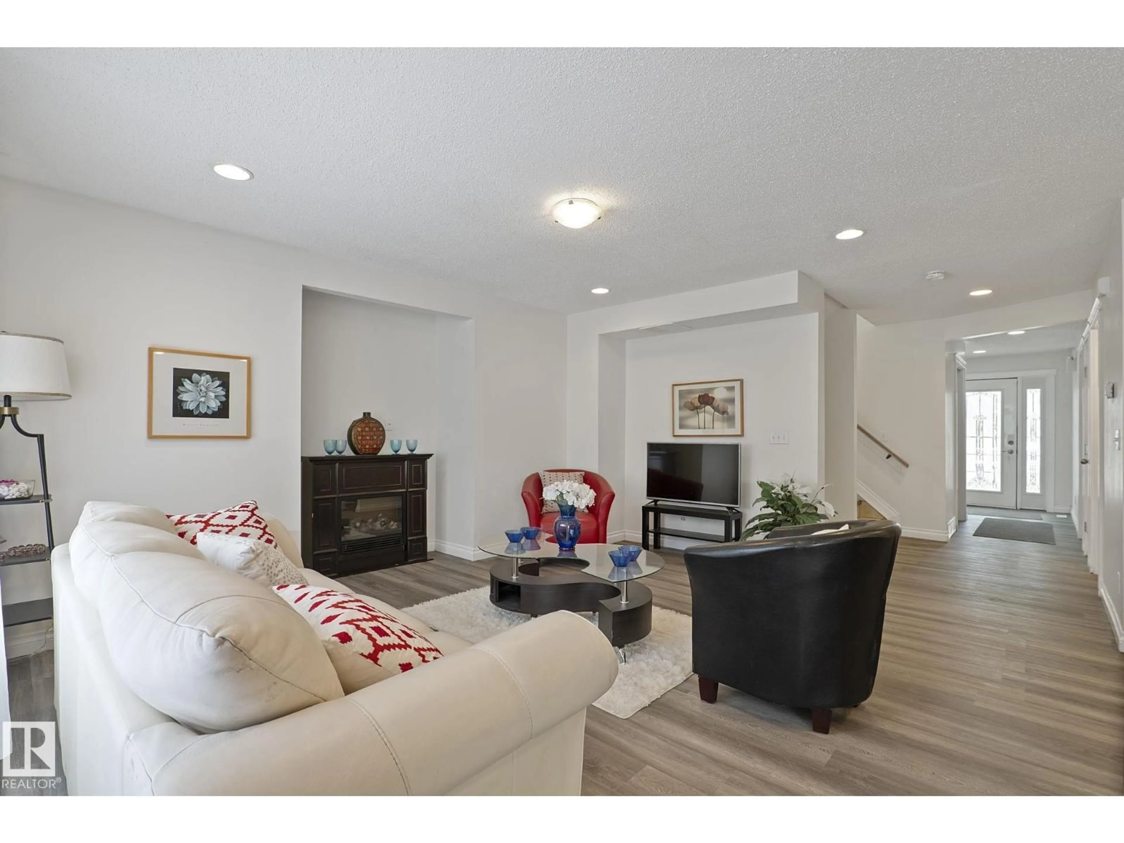 Living room with furniture, unknown for 11918 68 ST NW, Edmonton Alberta T5B1P7