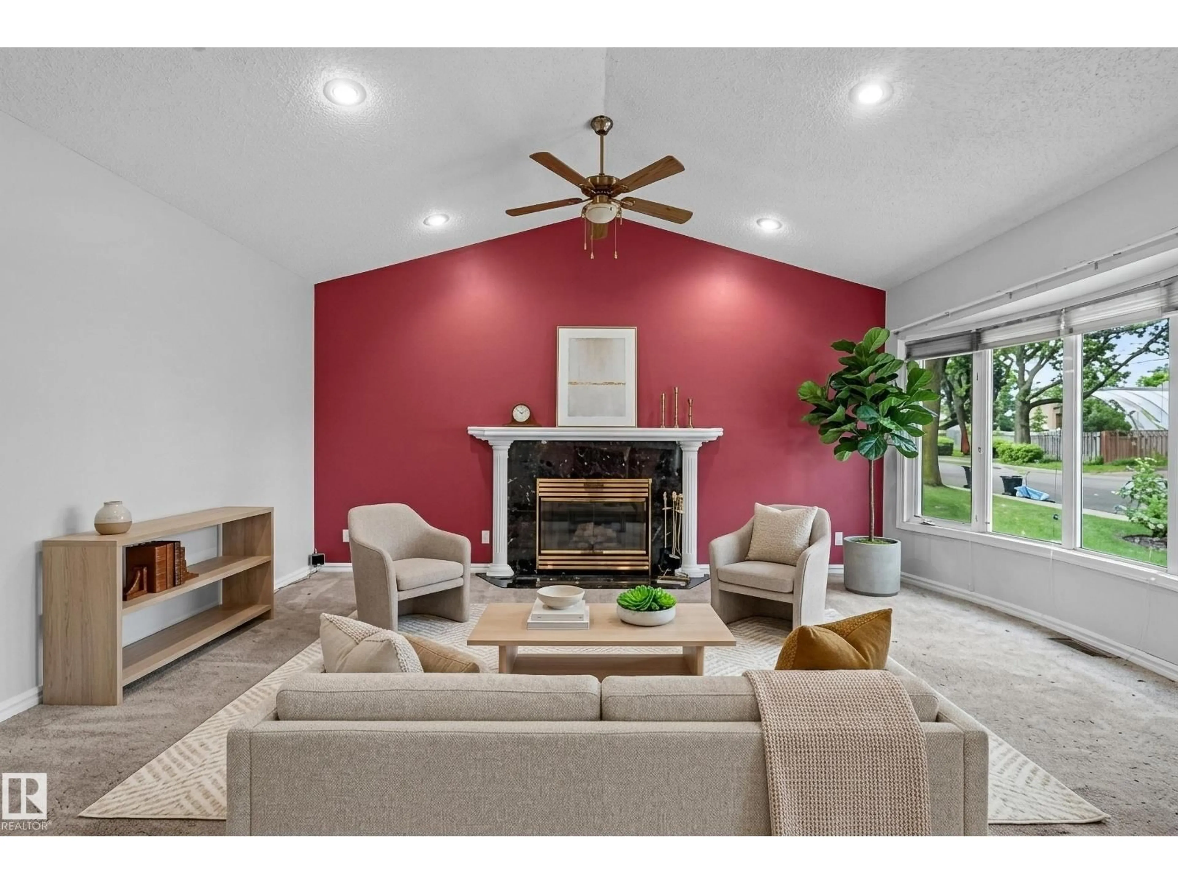 Living room with furniture, unknown for 121 CEDAR ST, Sherwood Park Alberta T8A2E7