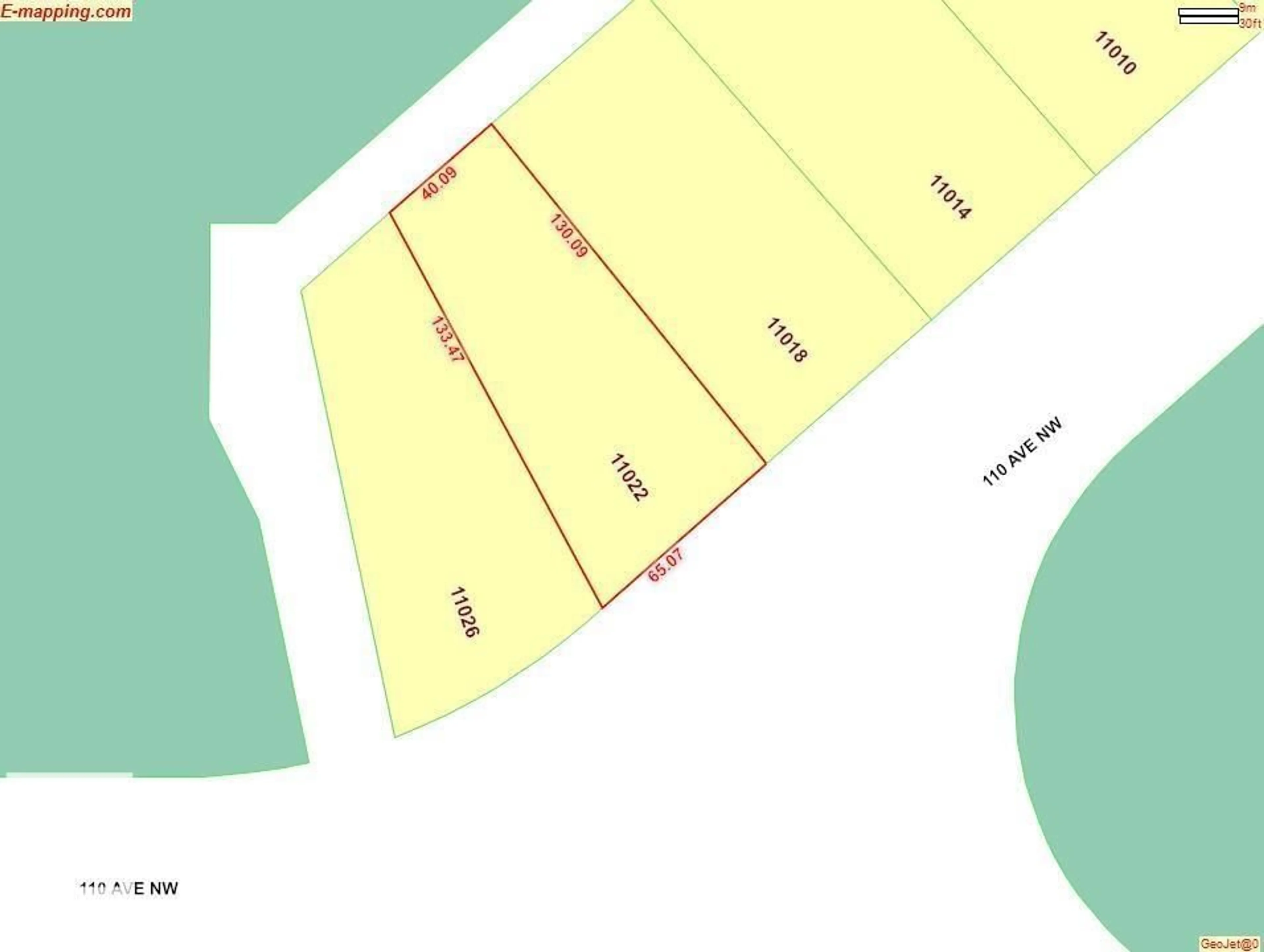 Floor plan for 11022 110 AV, Edmonton Alberta T5H1H9