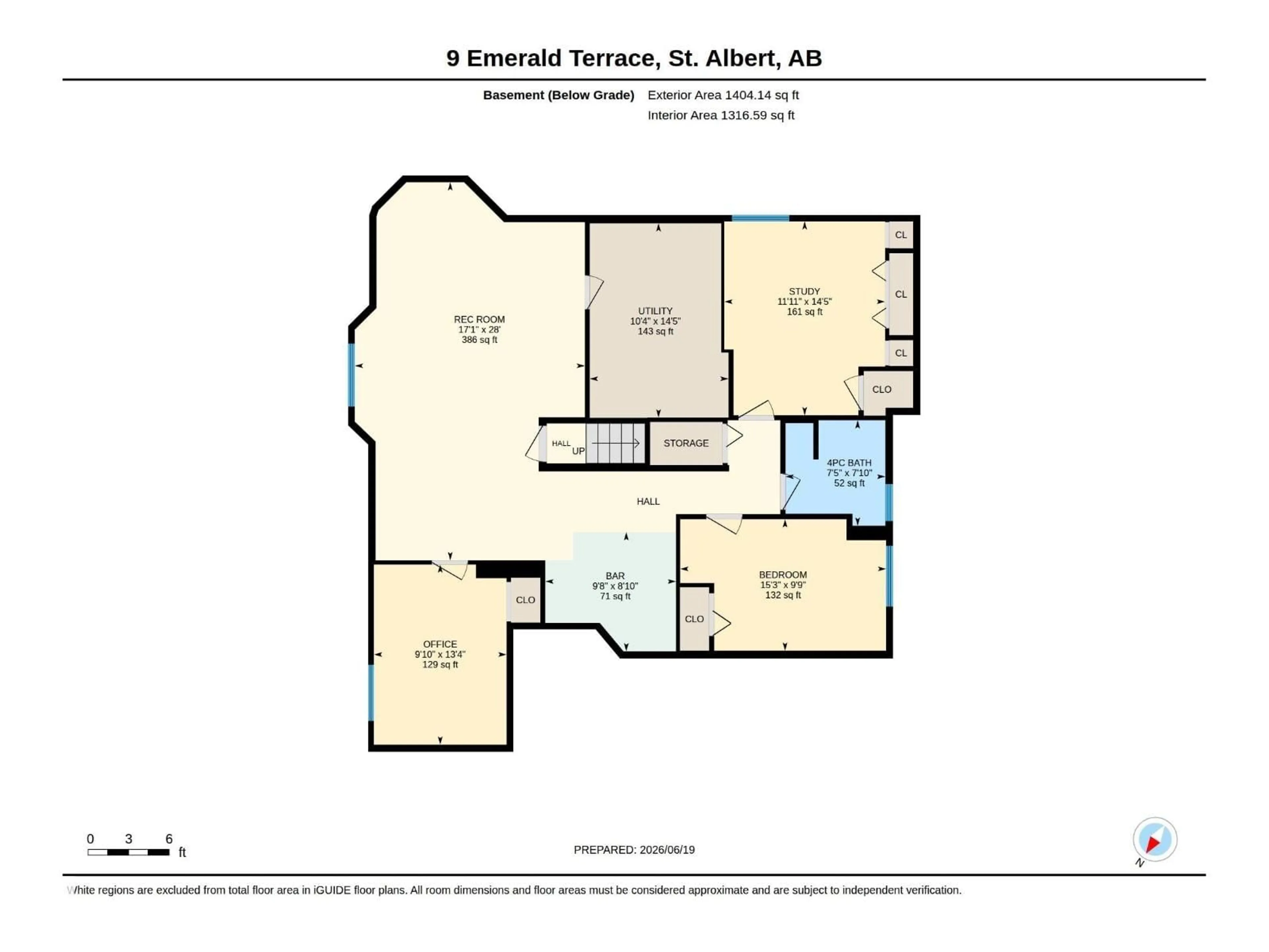 Floor plan for 9 EMERALD TC, St. Albert Alberta T8N5S4