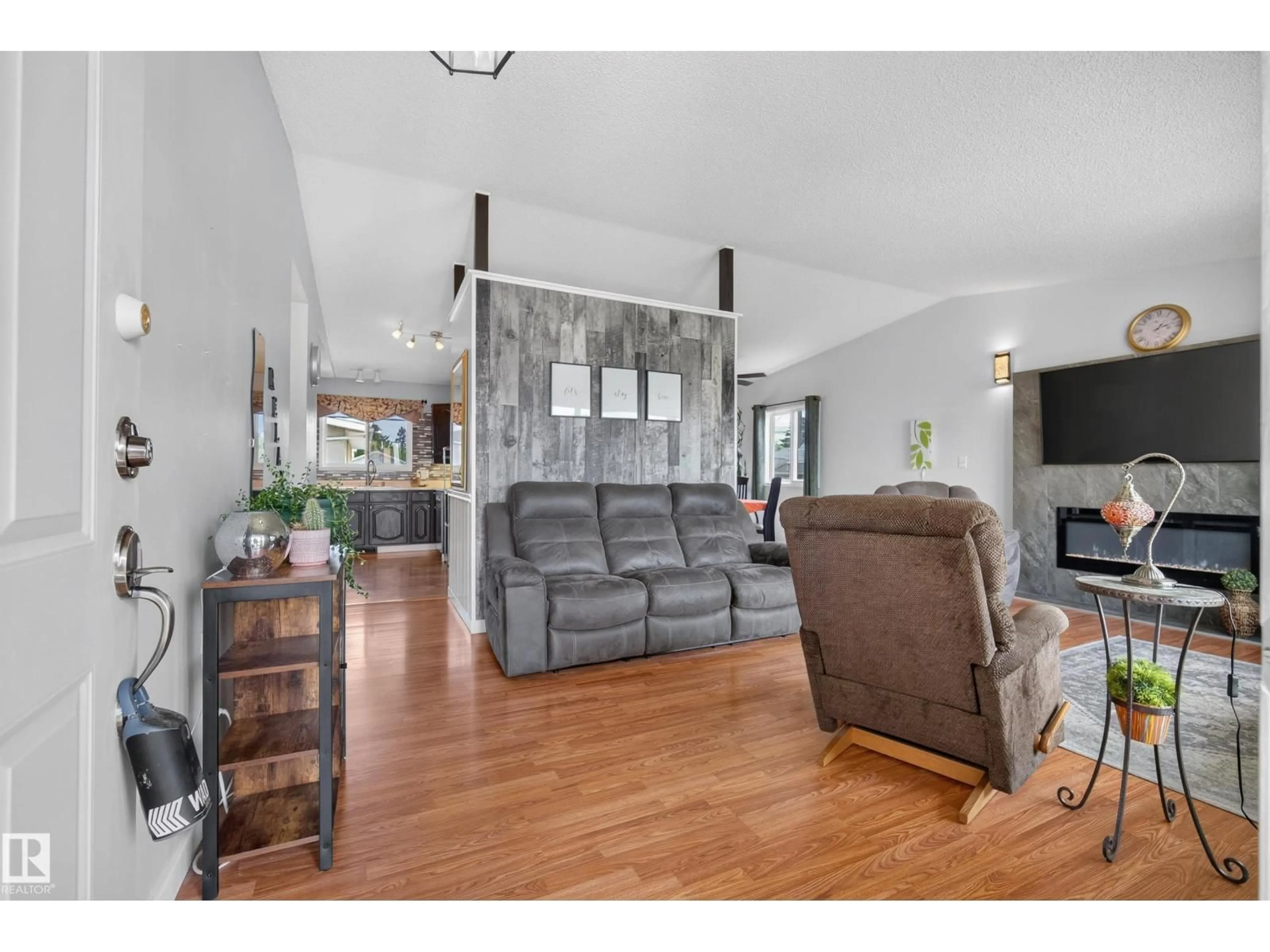 Living room with furniture, unknown for 10935 152 ST, Edmonton Alberta T5P1Z7