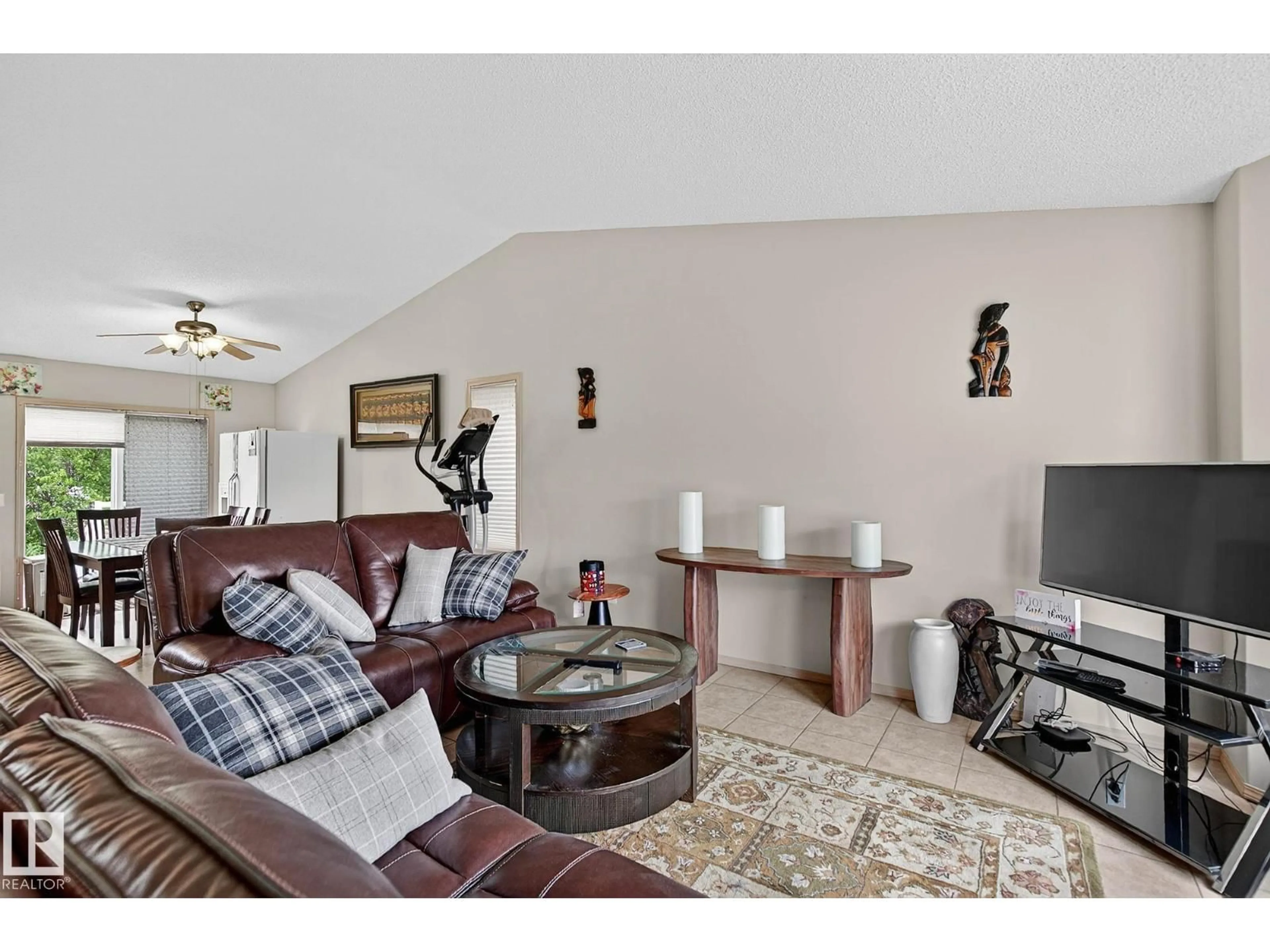 Living room with furniture, unknown for 4805 53 AV, Thorsby Alberta T0C2P0