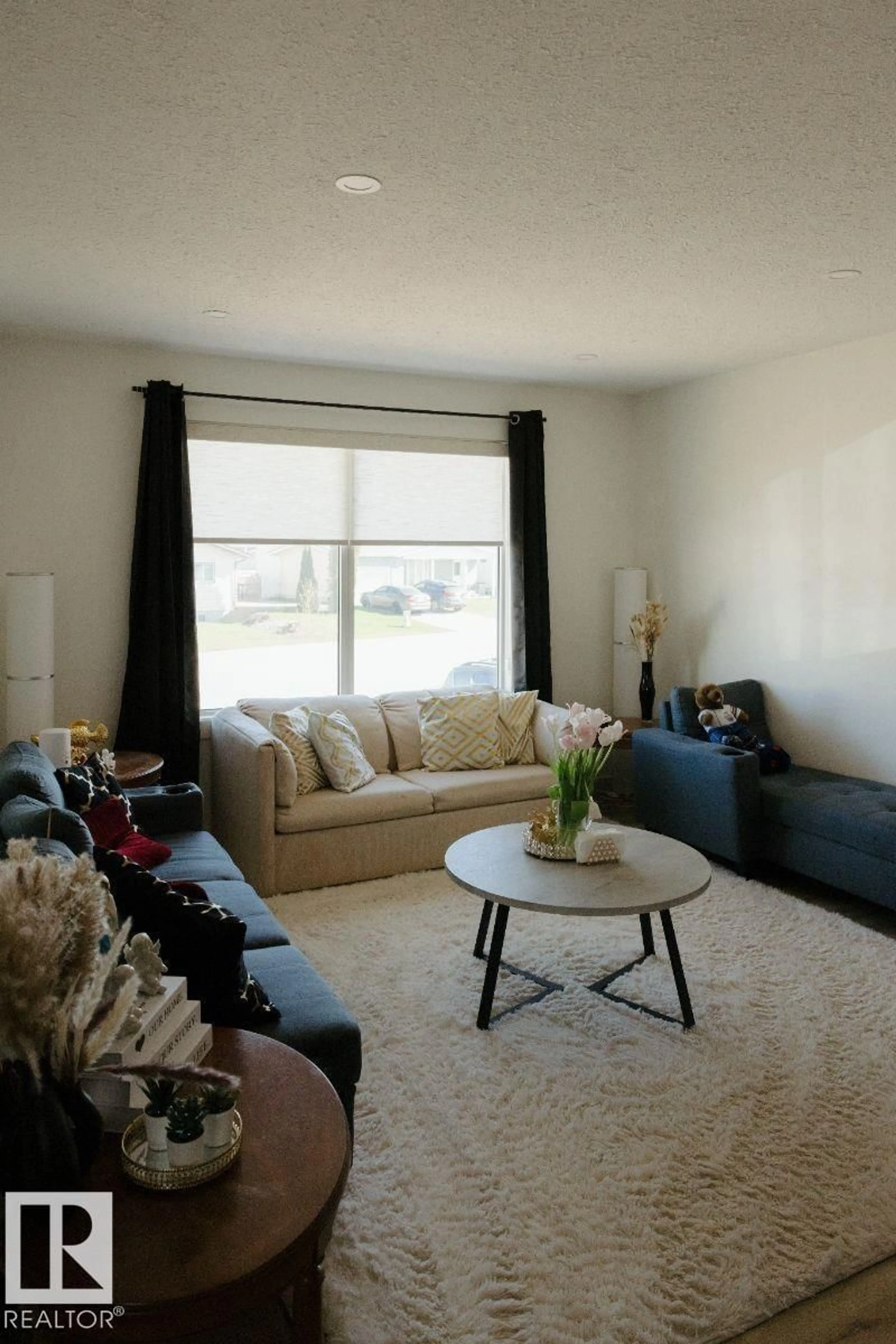 Living room with furniture, unknown for 10503A 109 ST, Westlock Alberta T7P1A9