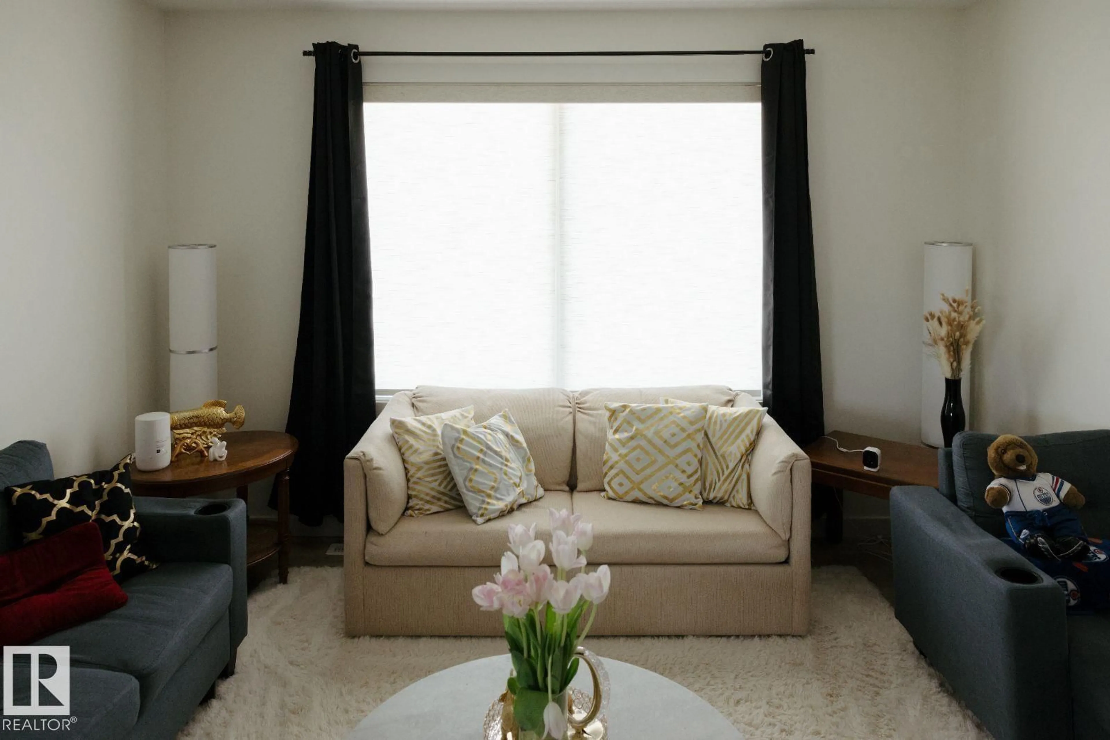 Living room with furniture, unknown for 10503A 109 ST, Westlock Alberta T7P1A9