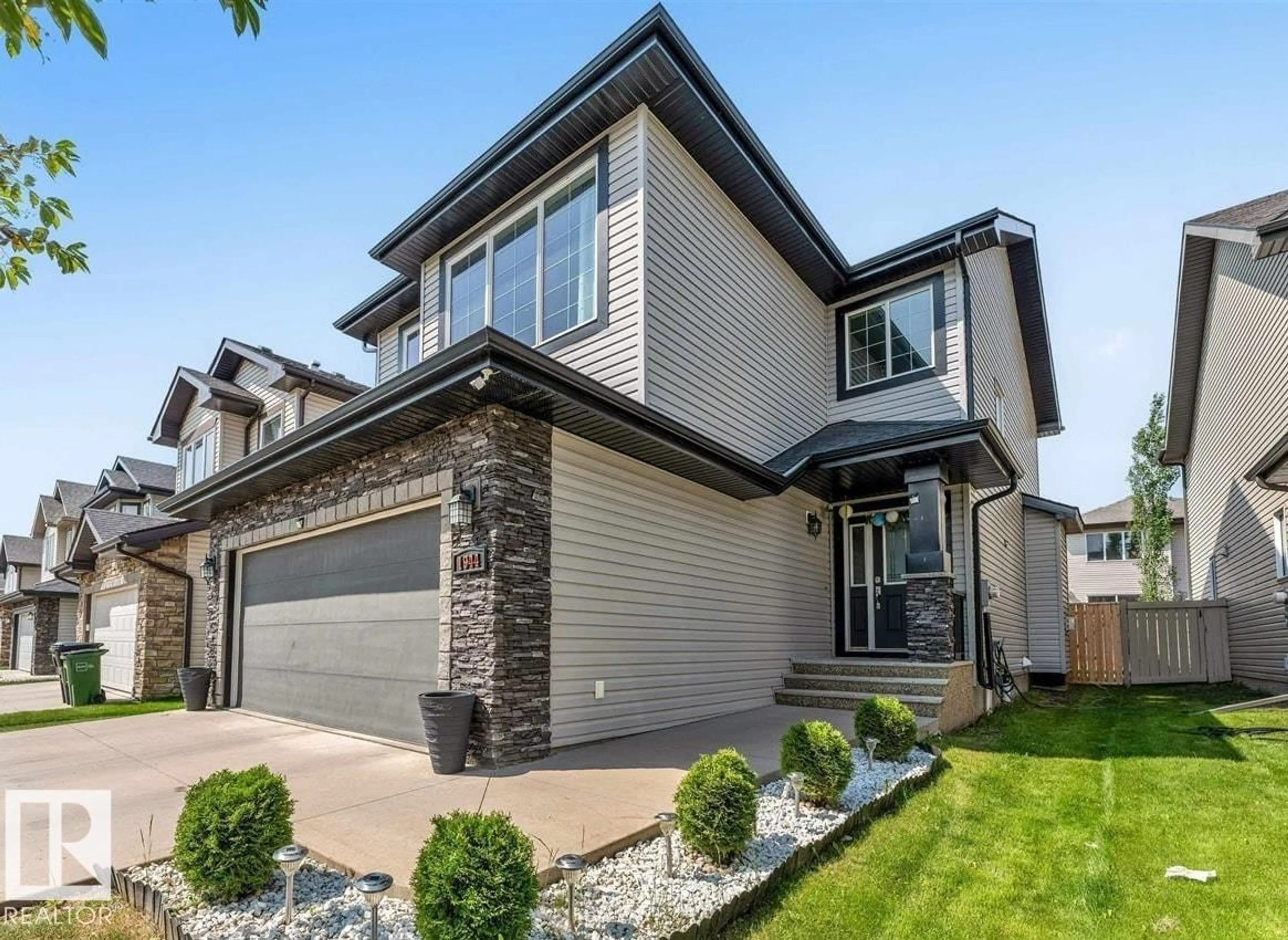 Home with brick exterior material, street for 1944 68 ST, Edmonton Alberta T6X0M2