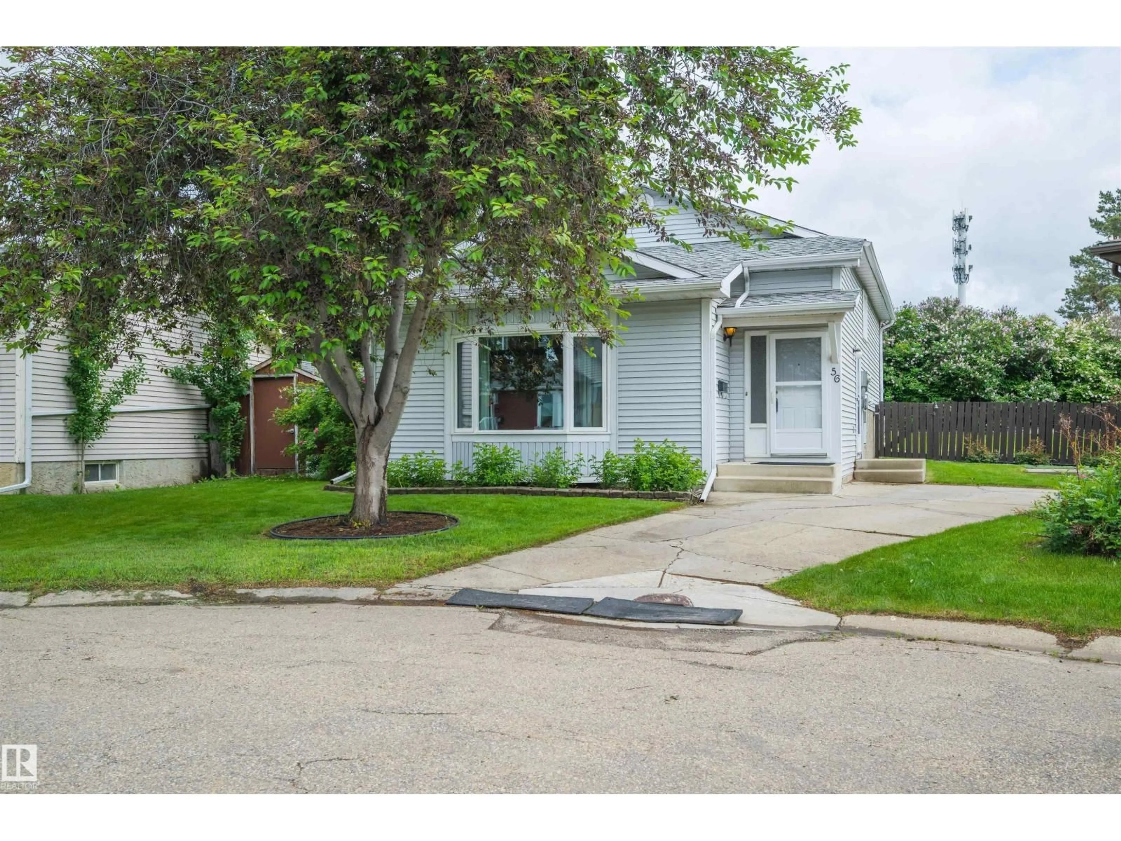 Home with vinyl exterior material, street for 56 MATHIAS AV, Spruce Grove Alberta T7X2S5