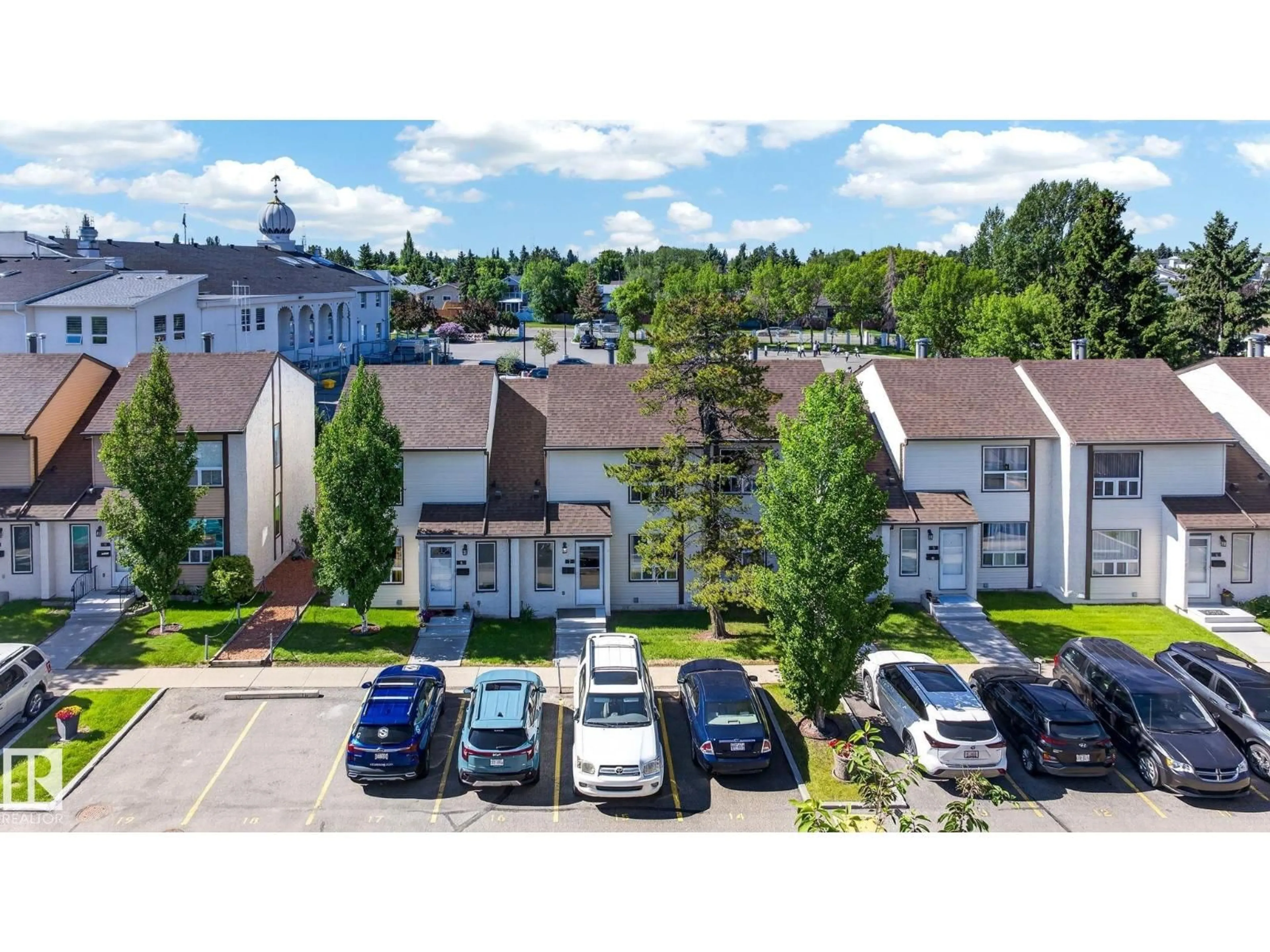 A pic from outside/outdoor area/front of a property/back of a property/a pic from drone, unknown for #7 - 1651 46 ST, Edmonton Alberta T6L5H2