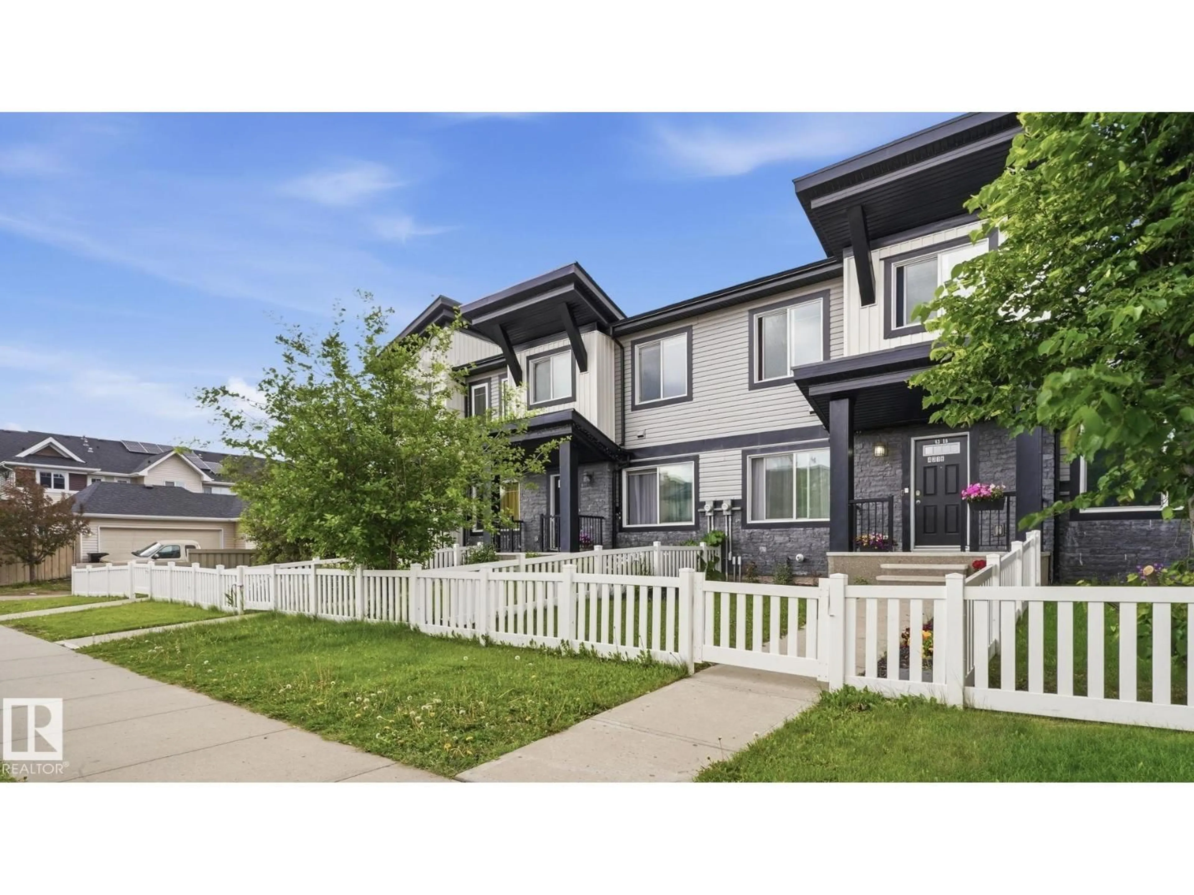 Home with vinyl exterior material, street for SW - 4318 ANNETT CM, Edmonton Alberta T6W2V5