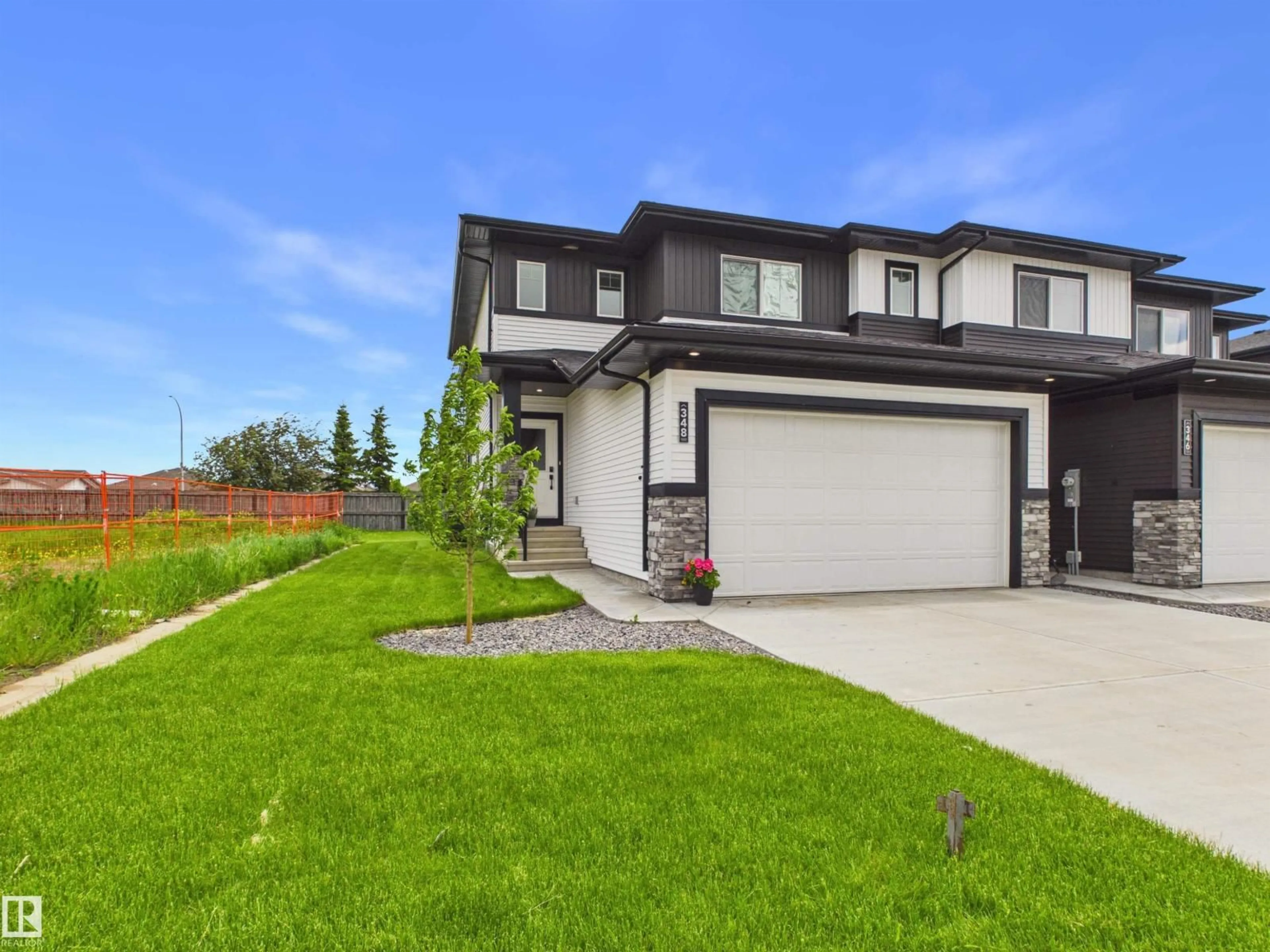 Home with brick exterior material, street for 348 GENESIS VI, Stony Plain Alberta T7Z0J6