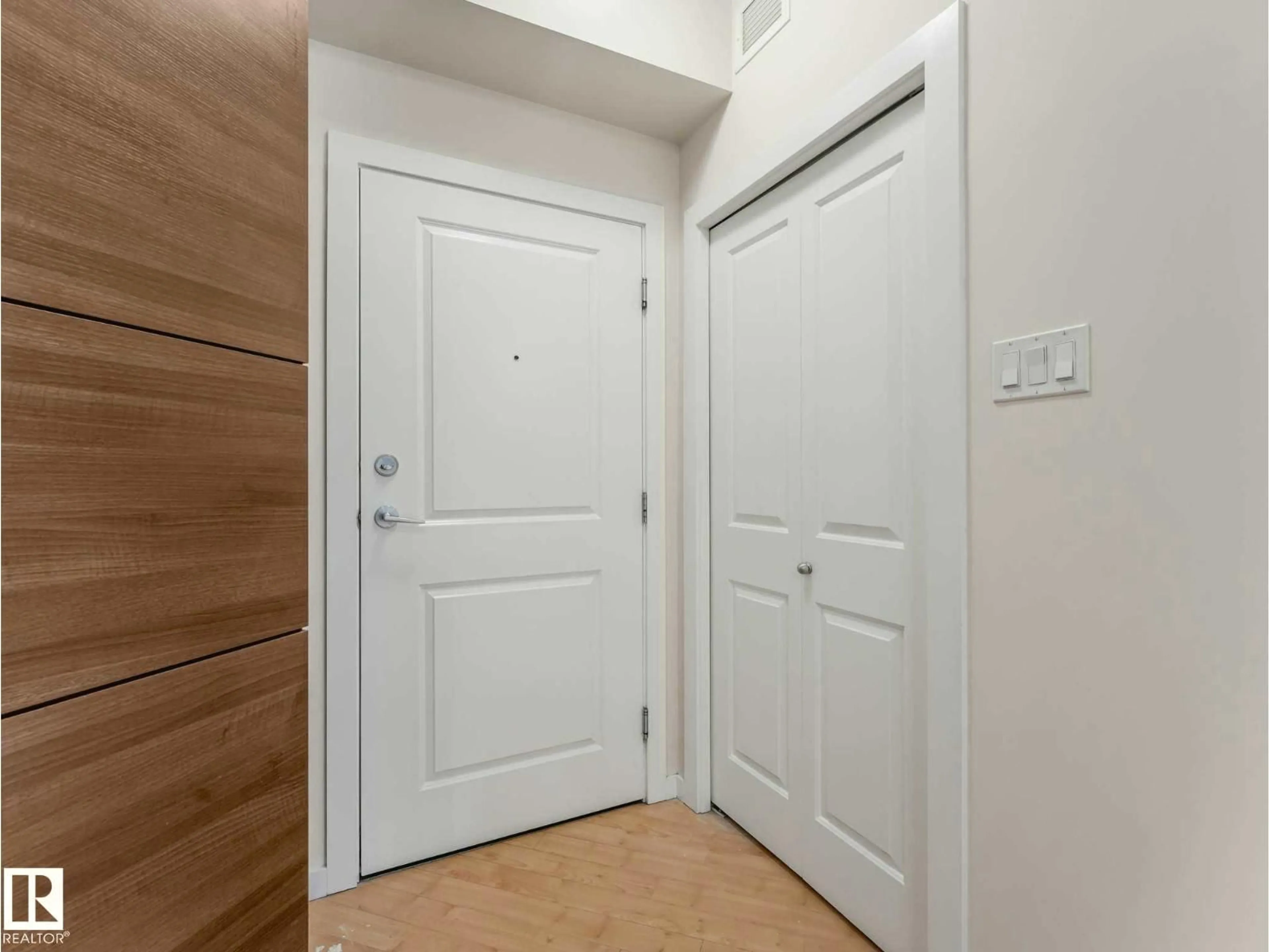 Indoor entryway for #406 - 9519 160 AV, Edmonton Alberta T5Z0N1