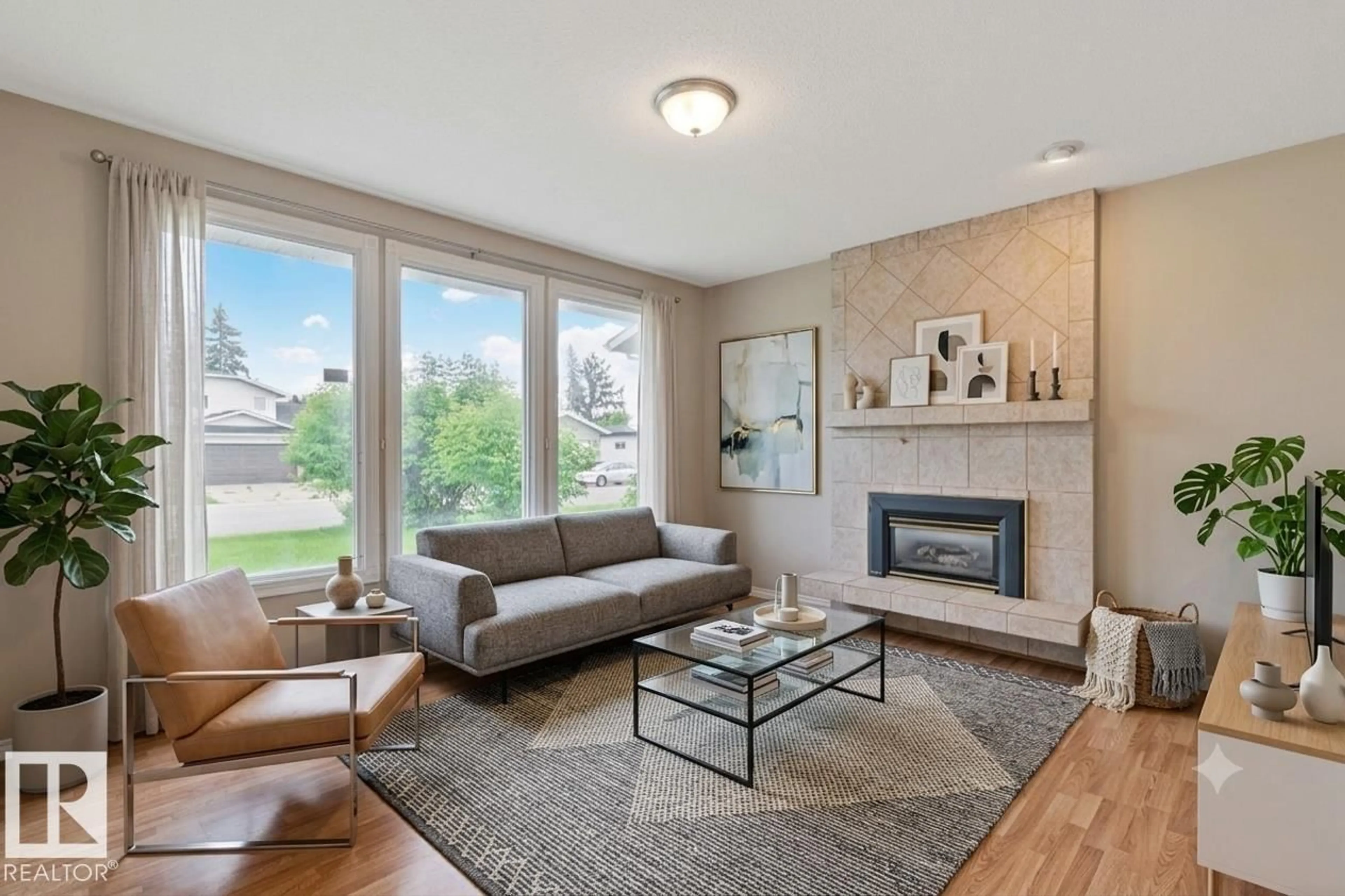 Living room with furniture, unknown for 18605 86A AV, Edmonton Alberta T5T1J5