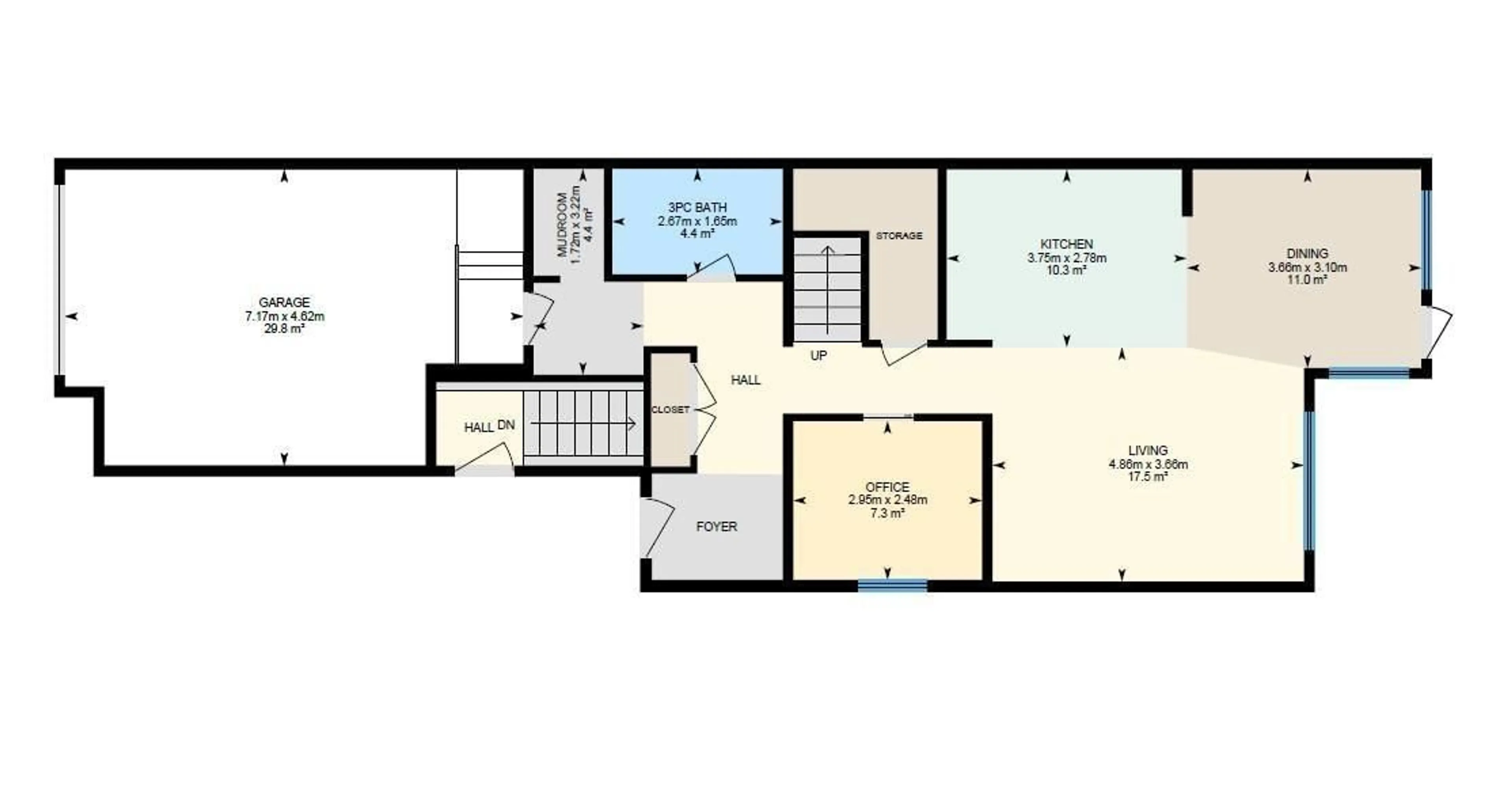 Floor plan for SW - 2152 52 ST, Edmonton Alberta T6X1Z7