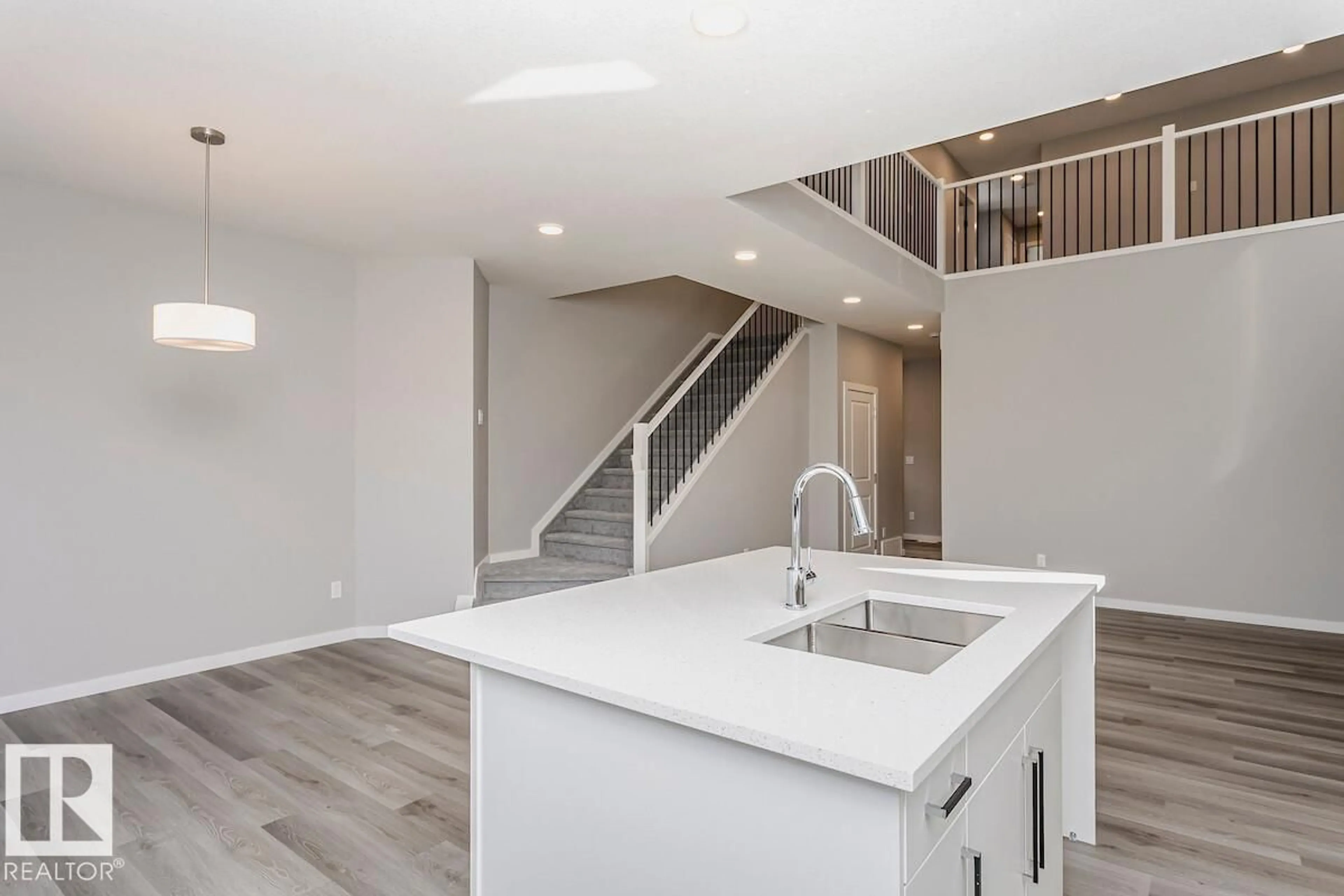 Open concept kitchen, unknown for 84 LEMON CL, Spruce Grove Alberta T7X4B8