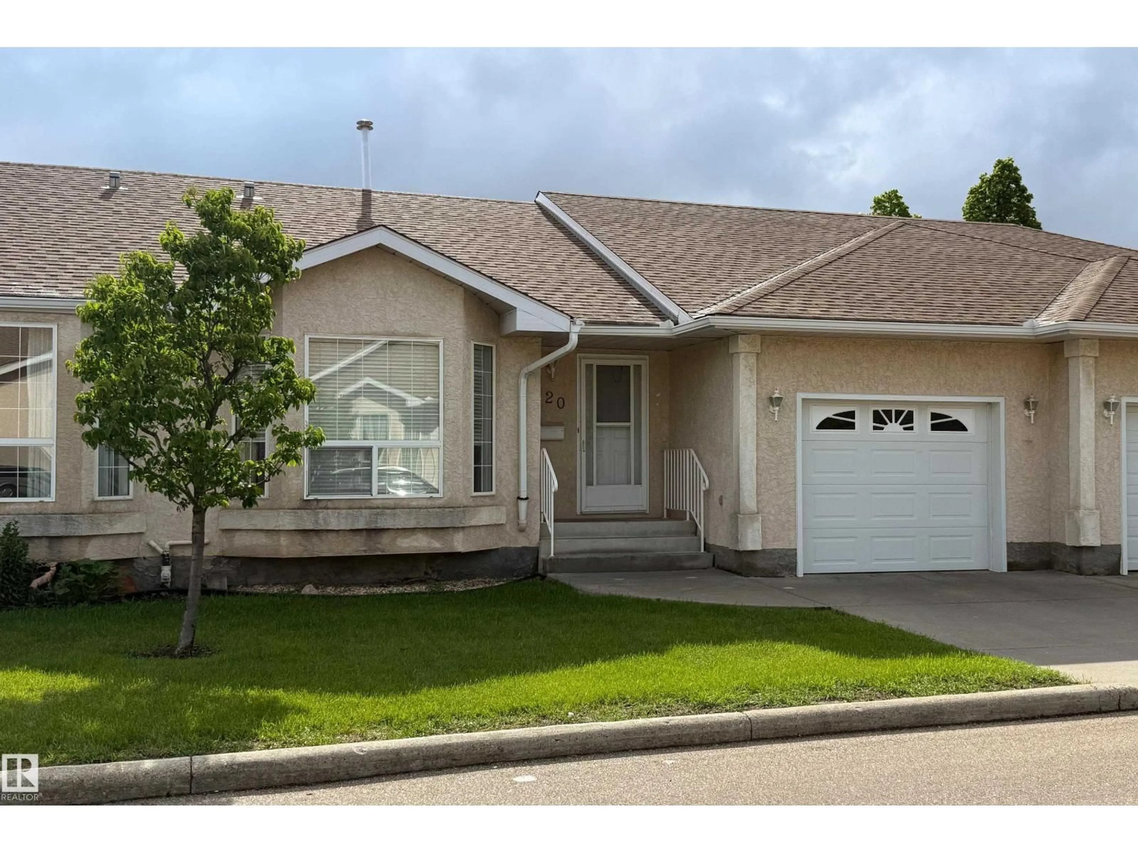 Home with vinyl exterior material, street for 120 13320 124 STREET, Edmonton Alberta T5L5B7