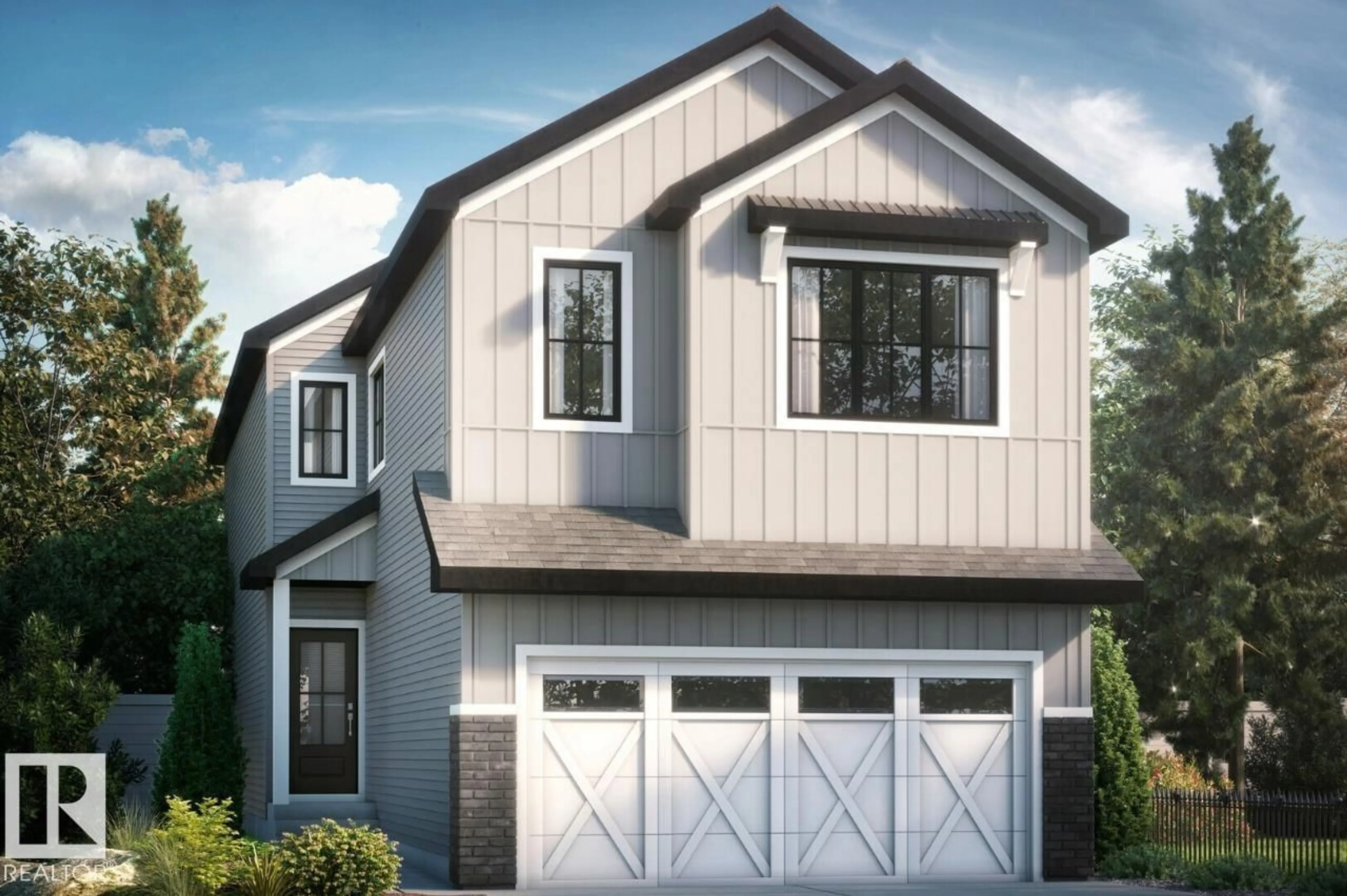 Home with vinyl exterior material, street for 5860 RAVEN CR, Edmonton Alberta T5S0S7