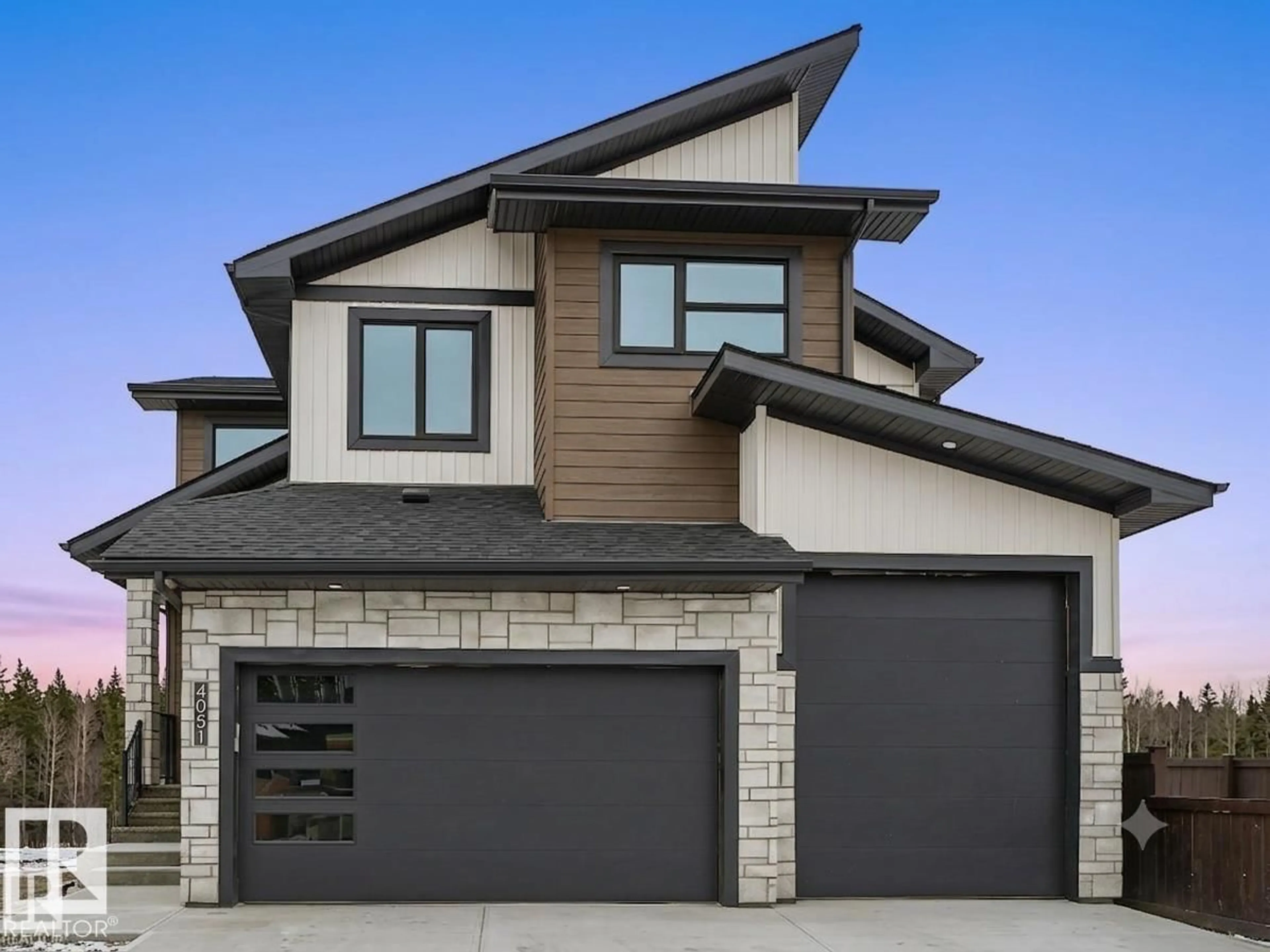 Home with brick exterior material, street for 4051 120 ST, Edmonton Alberta T6J1X7