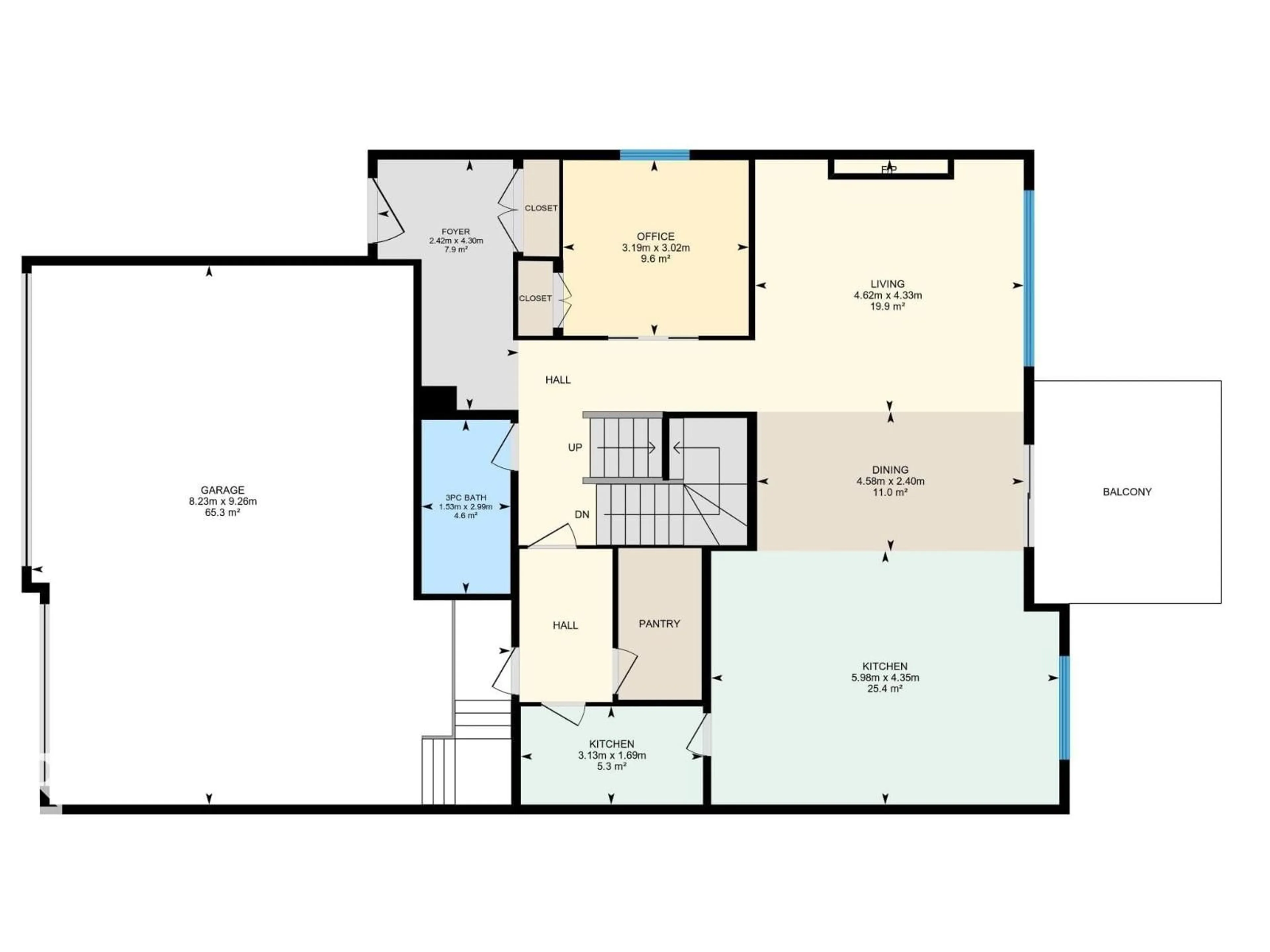 Floor plan for 4051 120 ST, Edmonton Alberta T6J1X7