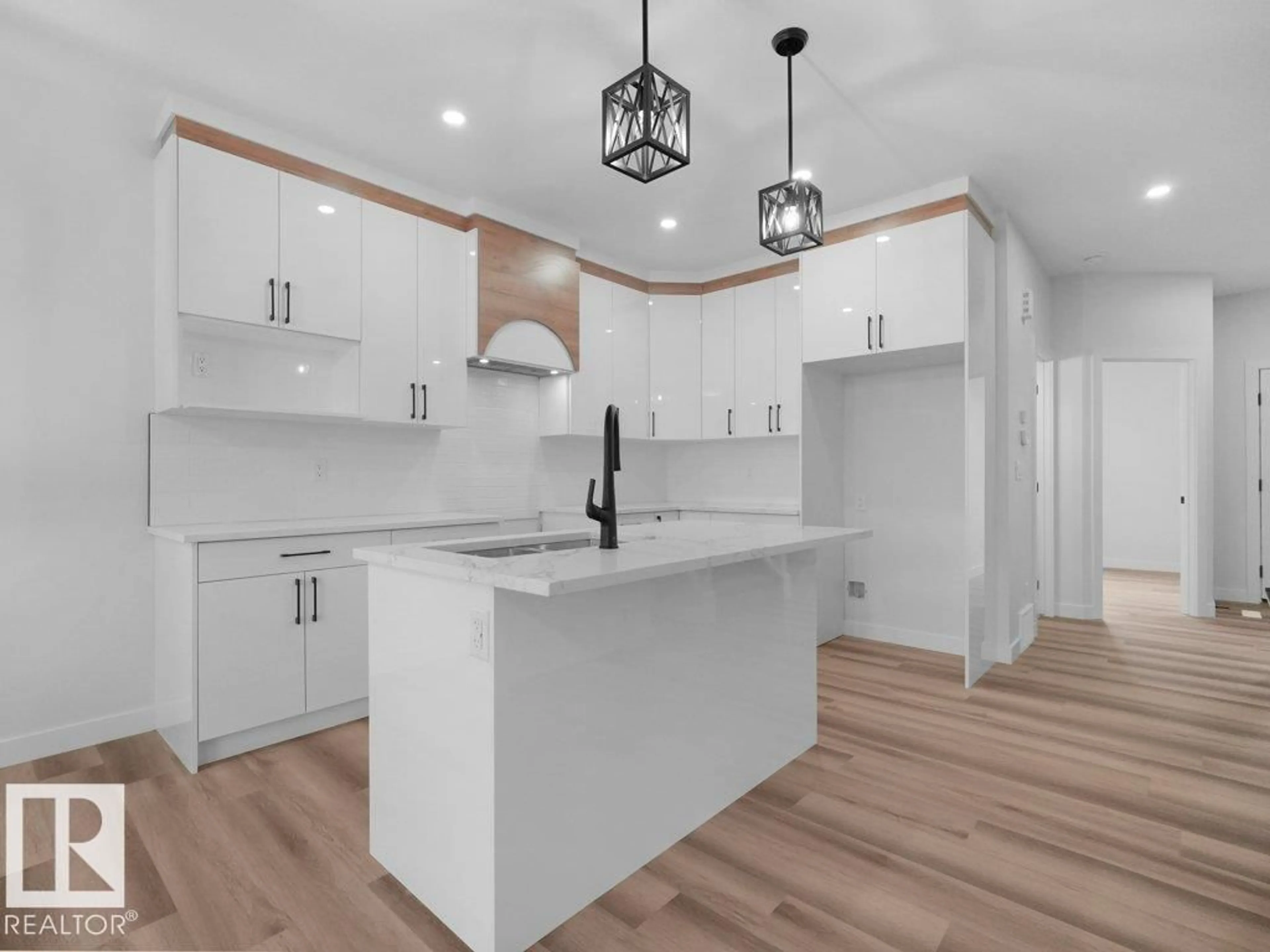 Open concept kitchen, unknown for 18719 130 ST, Edmonton Alberta T6V0P2