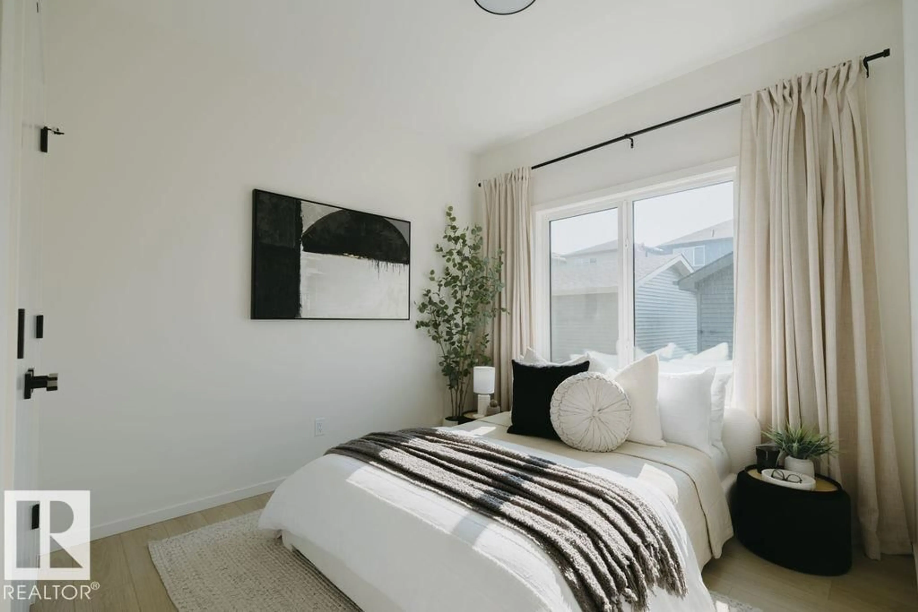 Bedroom with bed, unknown for 3220 ORCHARDS DR, Edmonton Alberta T6X1V2
