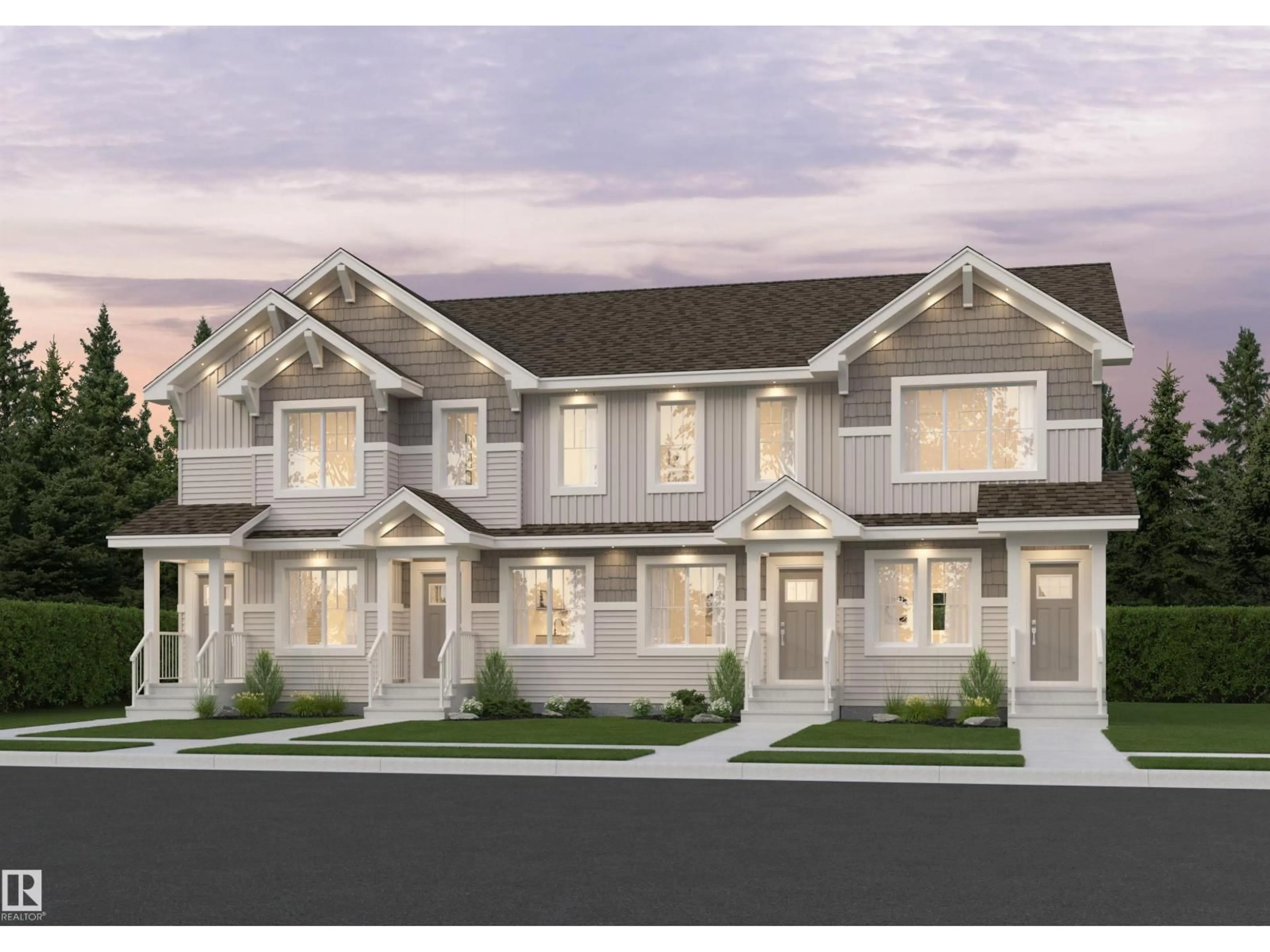 Home with vinyl exterior material, street for 7111 ROSENTHAL DR, Edmonton Alberta T5T7X3