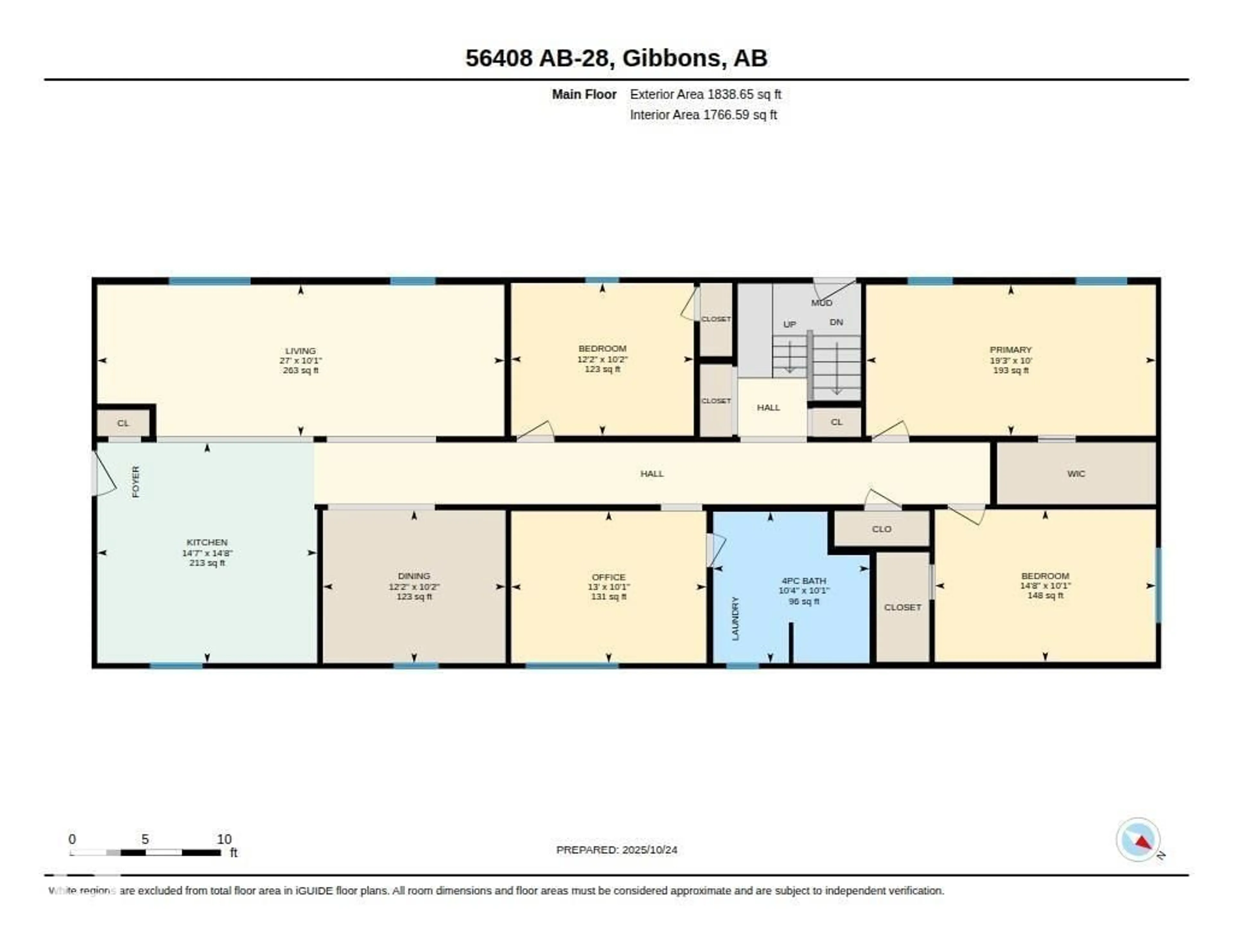 Floor plan for 56408 - 3 HWY 28, Rural Sturgeon County Alberta T0A1N0